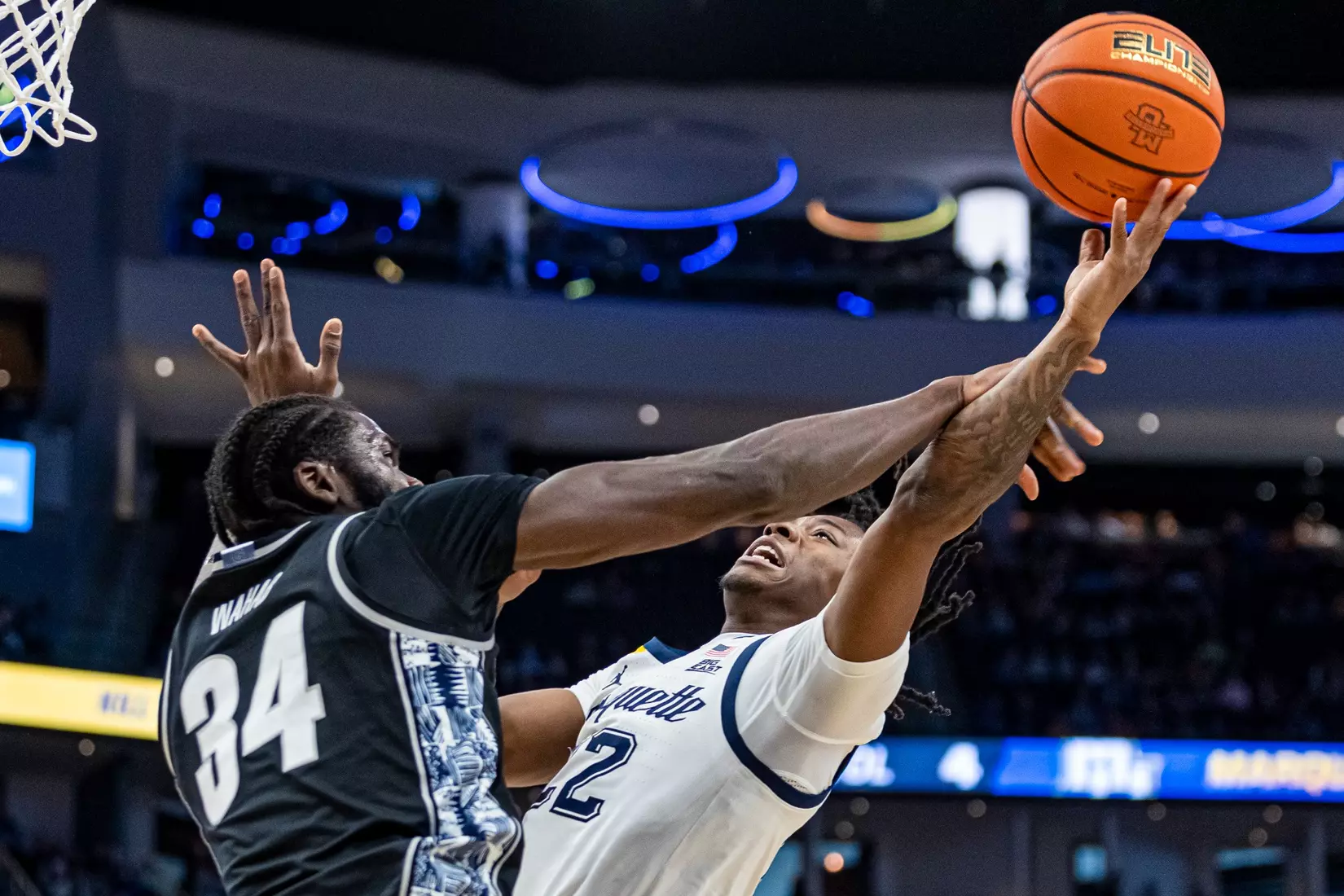Marquette tops 95-73 Georgetown in Milwaukee, WI at Fiserv Forum on Saturday June 7, 2023.