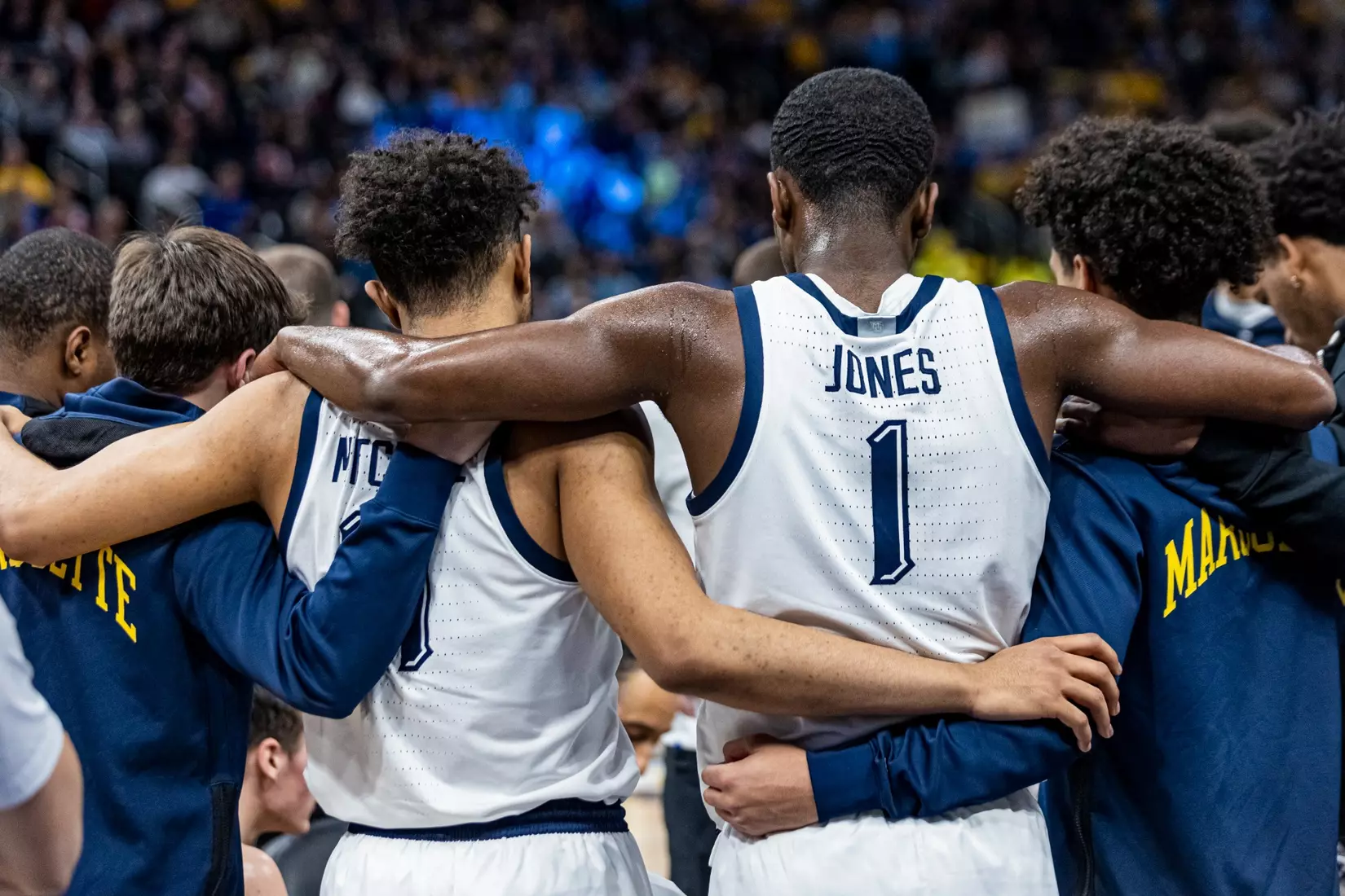 Marquette tops 95-73 Georgetown in Milwaukee, WI at Fiserv Forum on Saturday June 7, 2023.