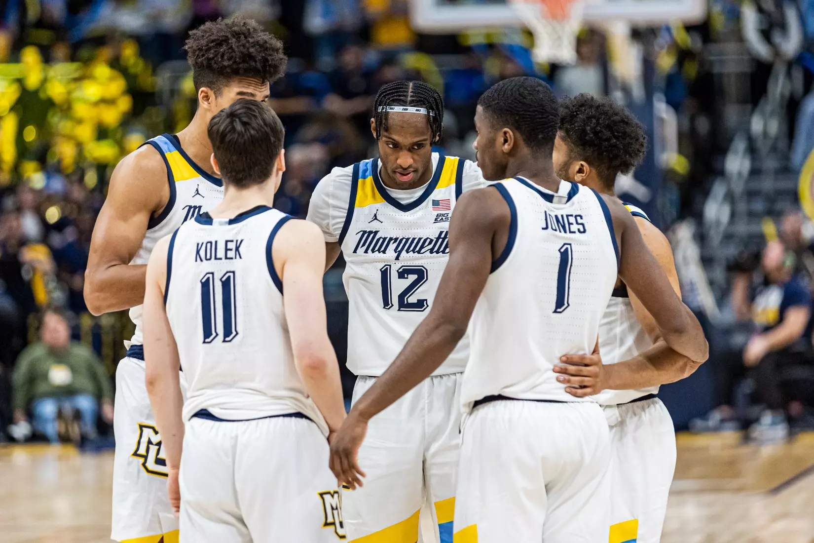 Marquette tops 95-73 Georgetown in Milwaukee, WI at Fiserv Forum on Saturday June 7, 2023.