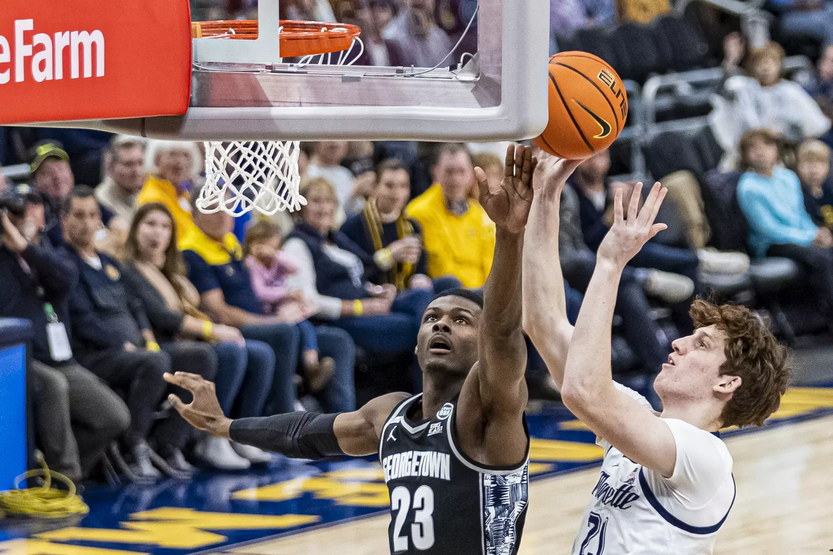 Marquette tops 95-73 Georgetown in Milwaukee, WI at Fiserv Forum on Saturday June 7, 2023.