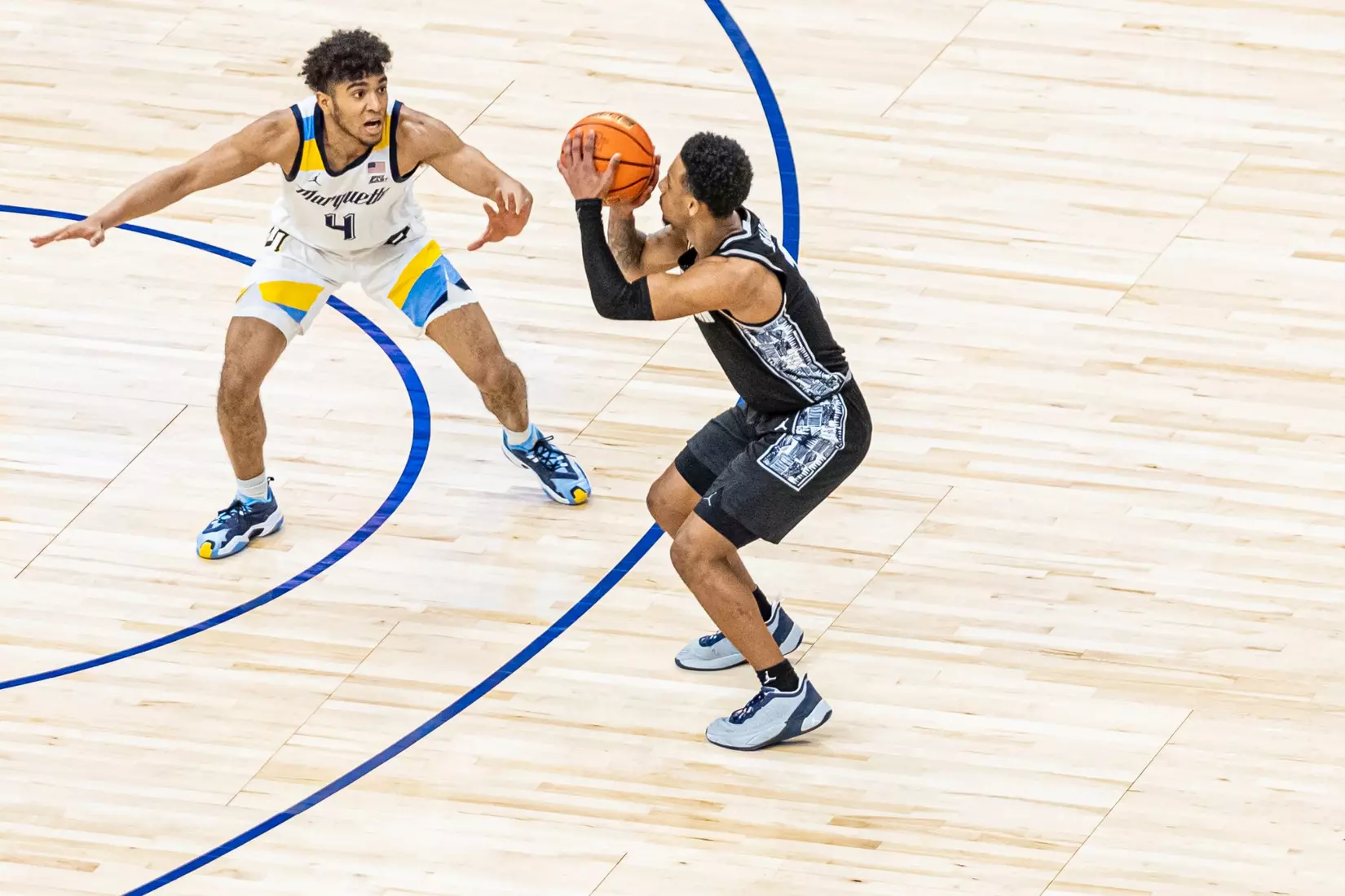 Marquette tops 95-73 Georgetown in Milwaukee, WI at Fiserv Forum on Saturday June 7, 2023.
