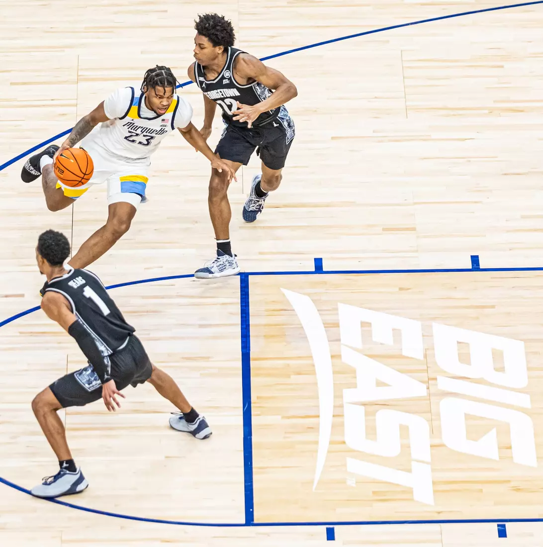 Marquette tops 95-73 Georgetown in Milwaukee, WI at Fiserv Forum on Saturday June 7, 2023.