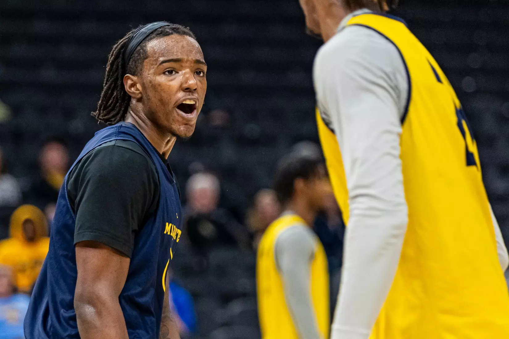 Marquette Men's Basketball open practice at Fiserv Forum on Wednesday October 18, 2023 in Milwaukee, WI.