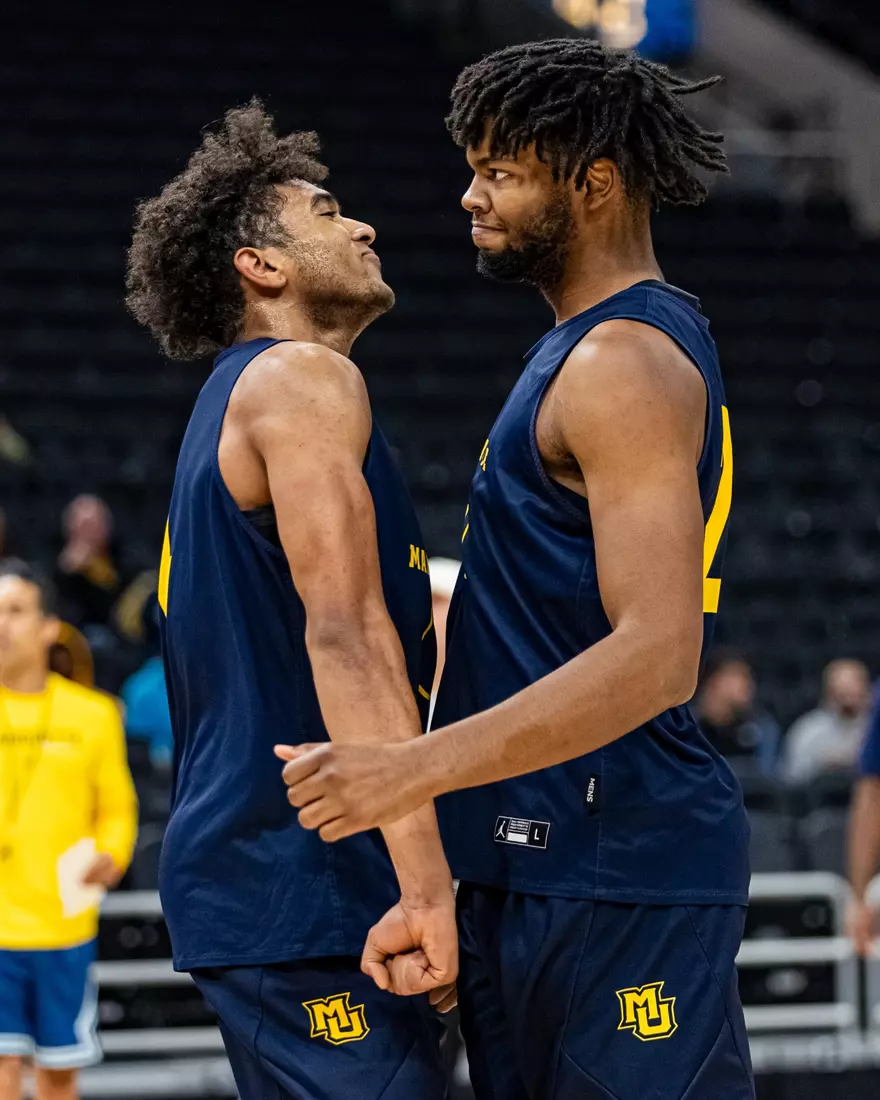 Marquette Men's Basketball open practice at Fiserv Forum on Wednesday October 18, 2023 in Milwaukee, WI.