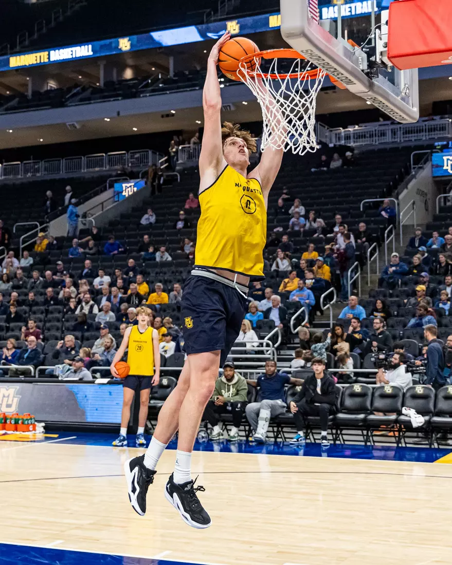 Marquette Men's Basketball open practice at Fiserv Forum on Wednesday October 18, 2023 in Milwaukee, WI.