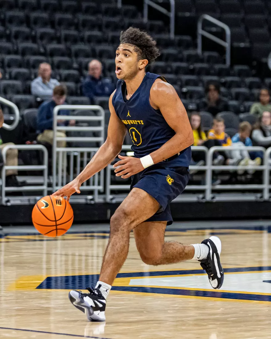 Marquette Men's Basketball open practice at Fiserv Forum on Wednesday October 18, 2023 in Milwaukee, WI.