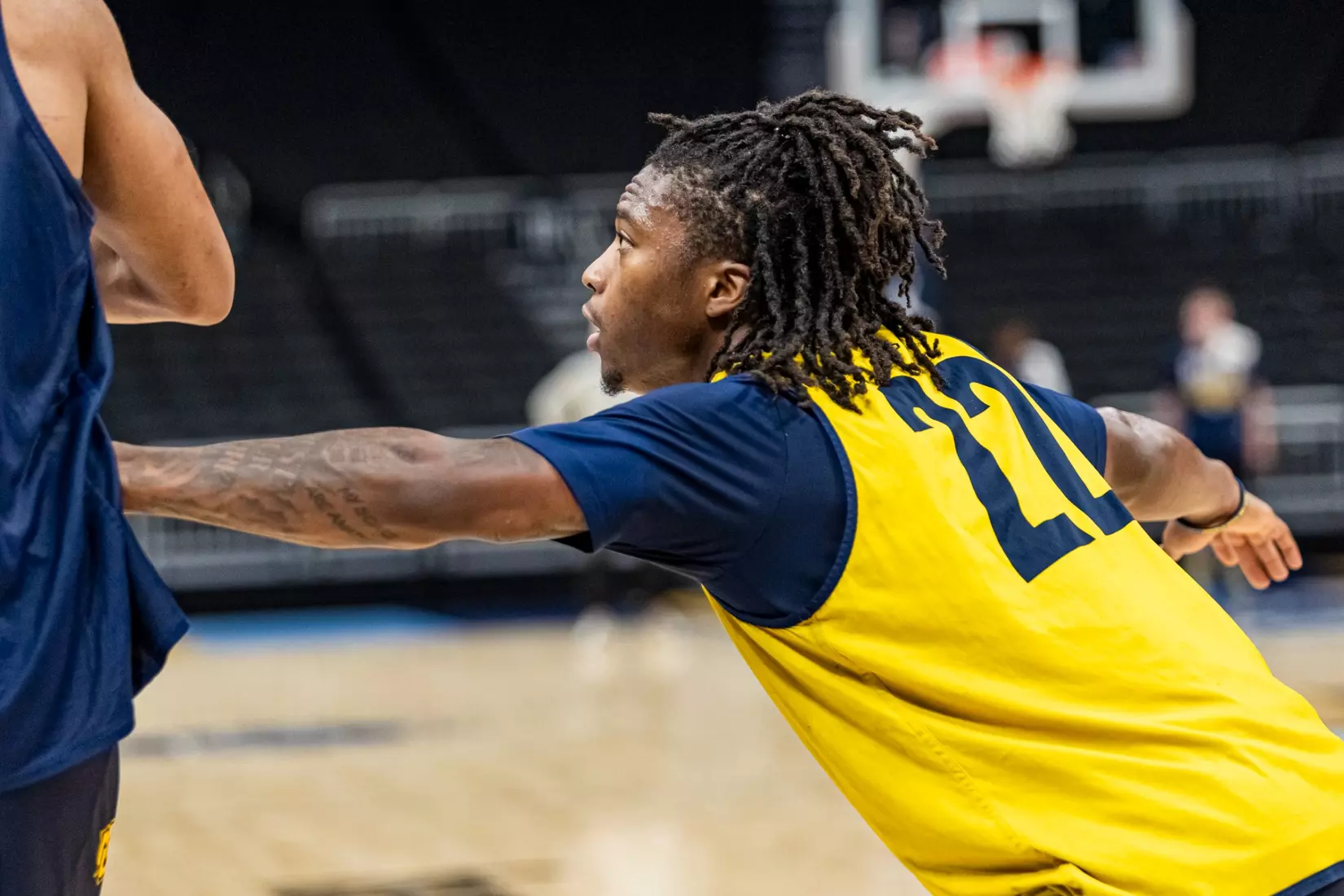 Marquette Men's Basketball open practice at Fiserv Forum on Wednesday October 18, 2023 in Milwaukee, WI.