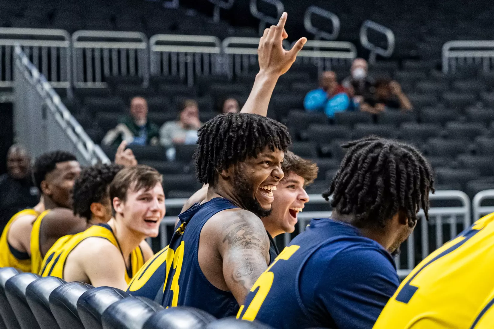 Marquette Men's Basketball open practice at Fiserv Forum on Wednesday October 18, 2023 in Milwaukee, WI.