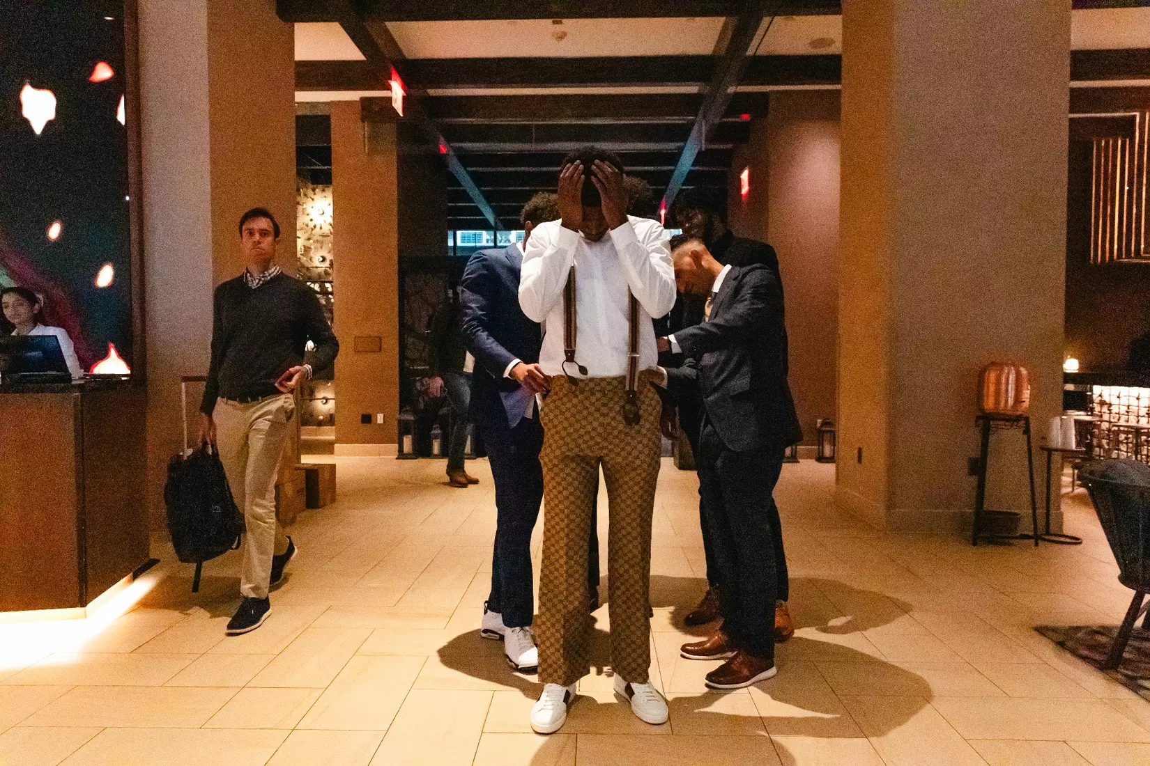 NEW YORK, NY - OCTOBER 24: during Big East basketball media day at Madison Square Garden on October 24, 2023 in New York City.