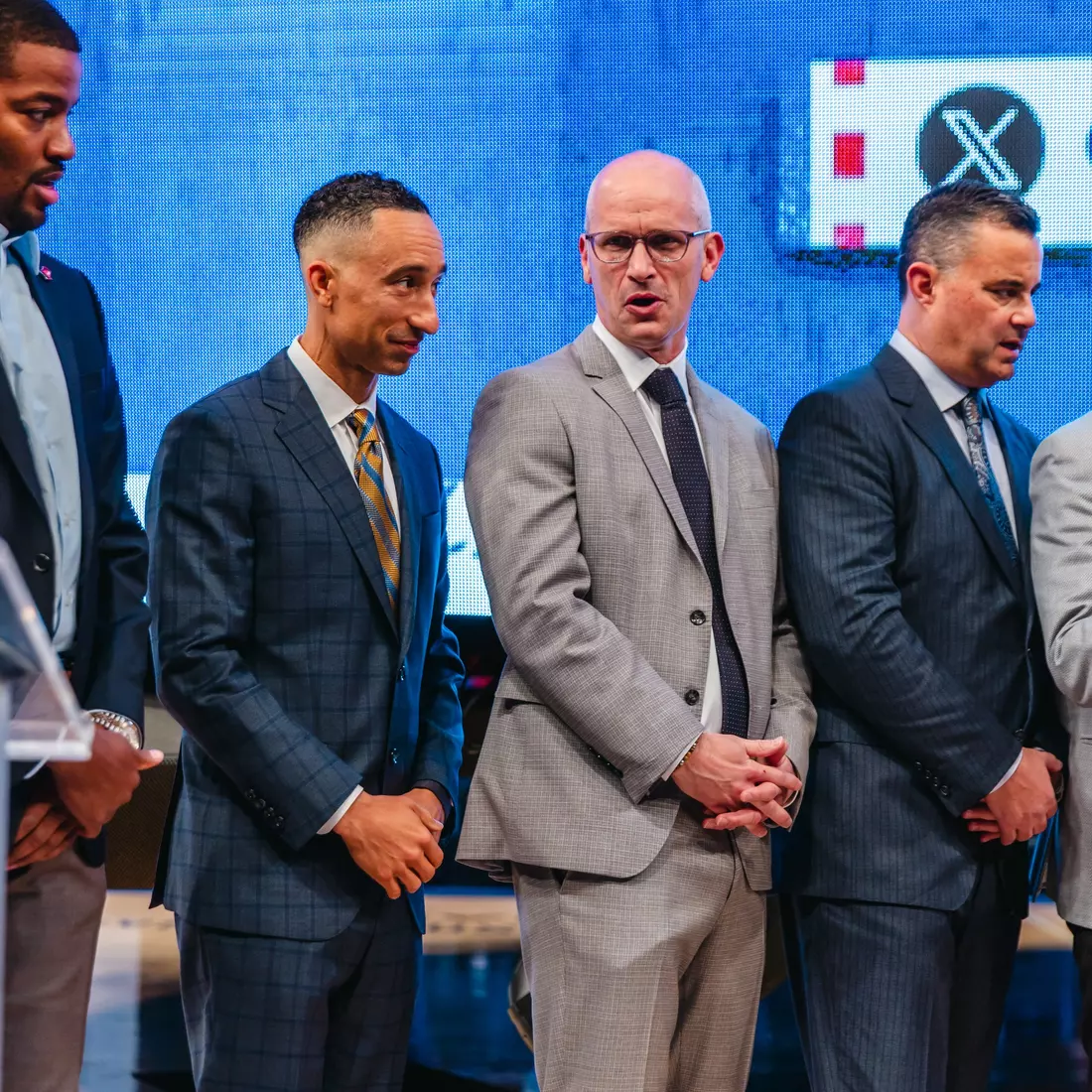 NEW YORK, NY - OCTOBER 24: during Big East basketball media day at Madison Square Garden on October 24, 2023 in New York City.