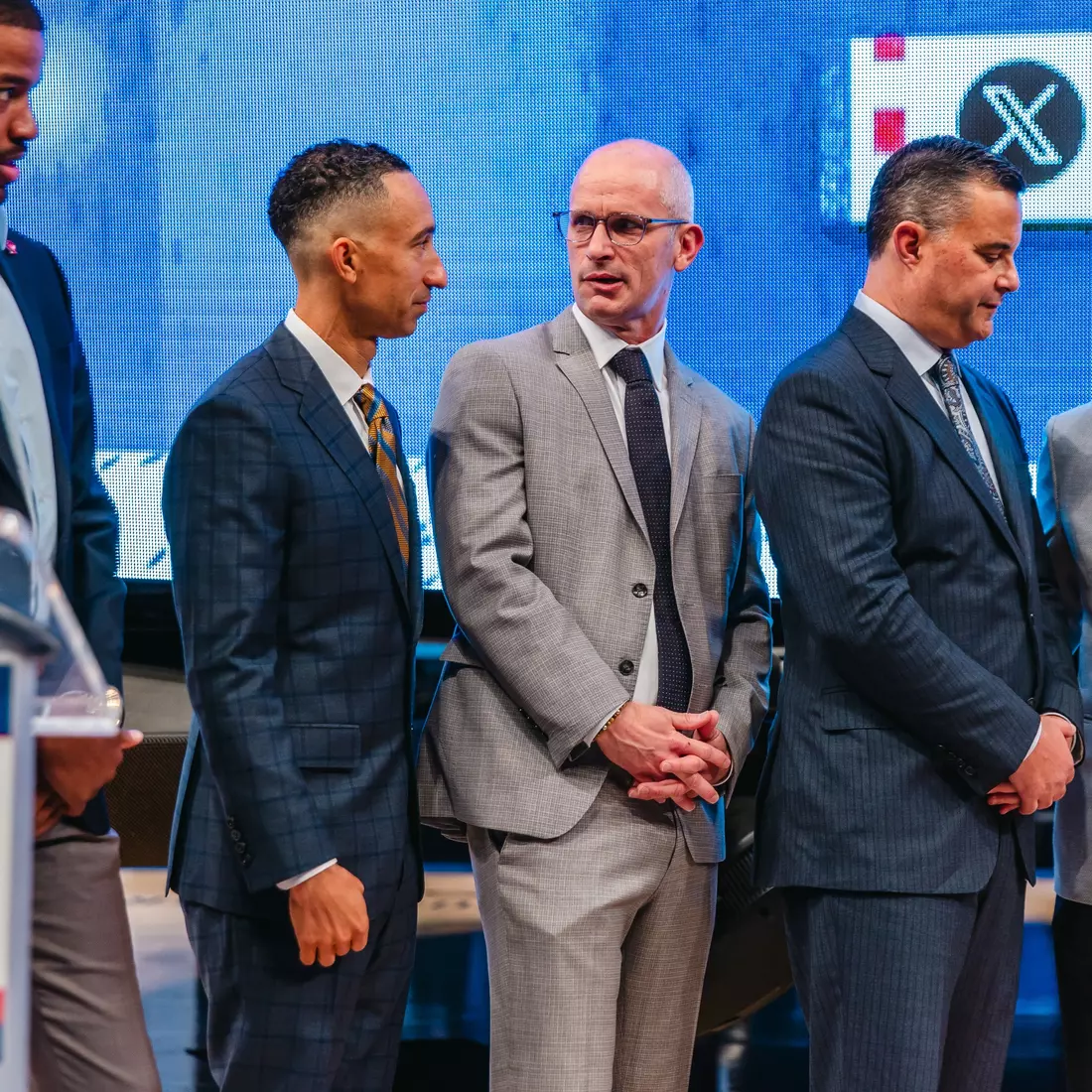 NEW YORK, NY - OCTOBER 24: during Big East basketball media day at Madison Square Garden on October 24, 2023 in New York City.