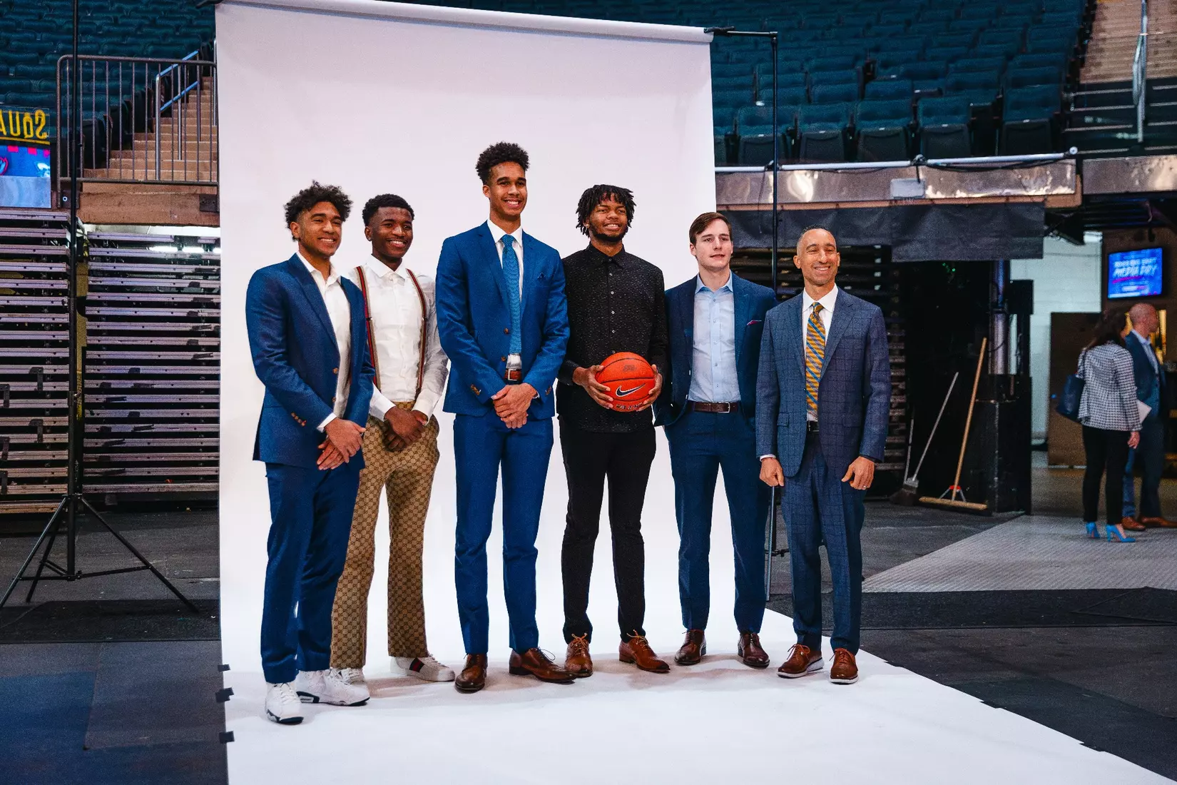 NEW YORK, NY - OCTOBER 24: during Big East basketball media day at Madison Square Garden on October 24, 2023 in New York City.