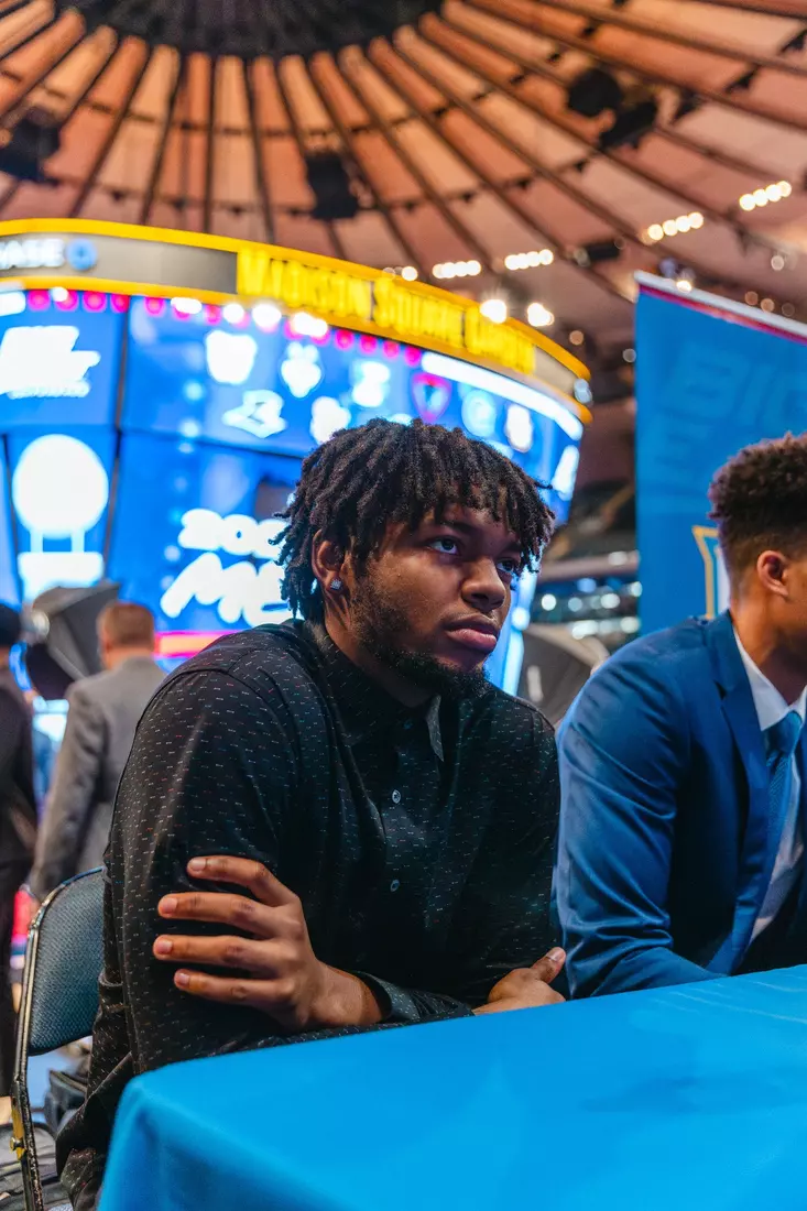 NEW YORK, NY - OCTOBER 24: during Big East basketball media day at Madison Square Garden on October 24, 2023 in New York City.