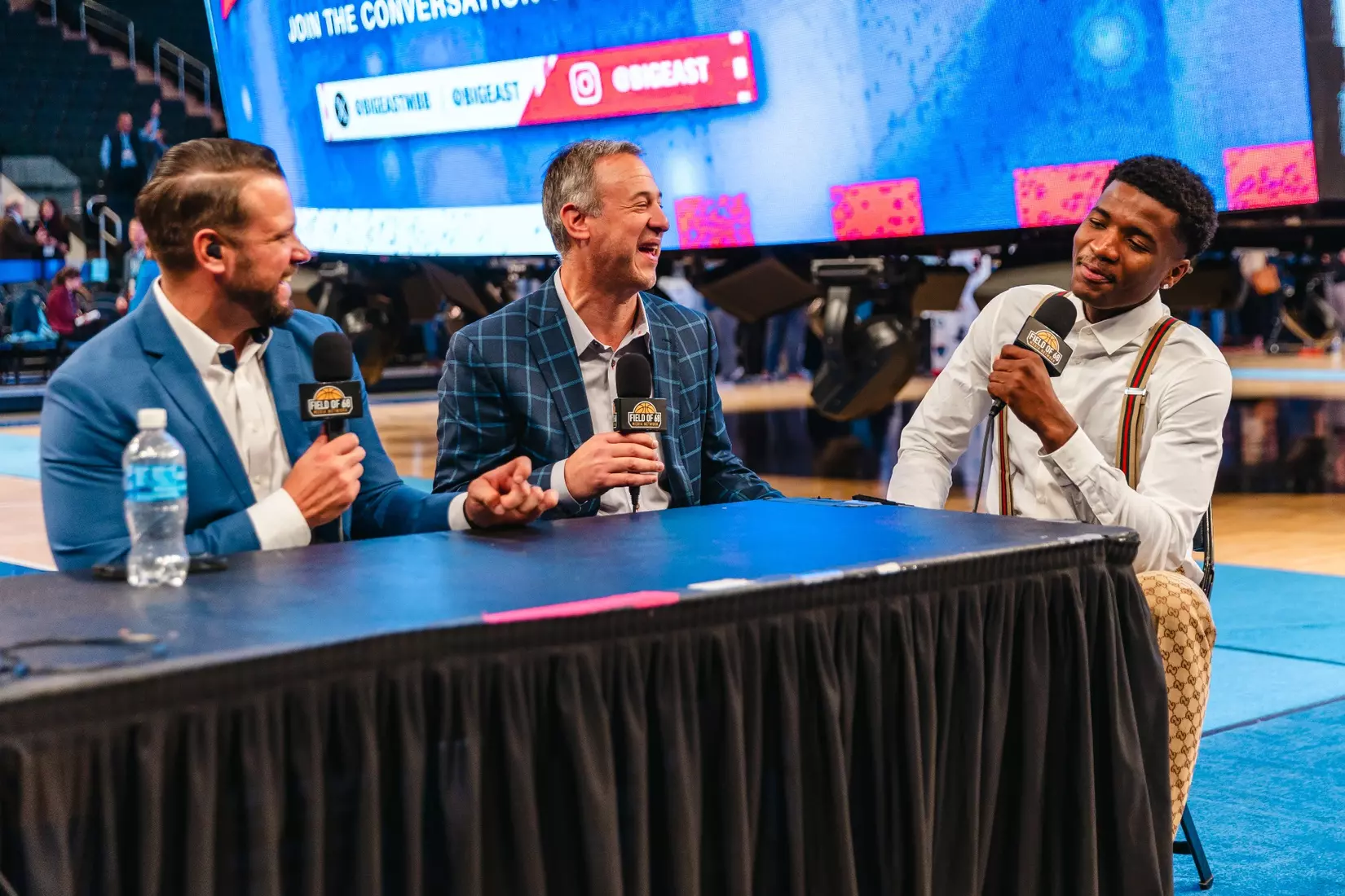 NEW YORK, NY - OCTOBER 24: during Big East basketball media day at Madison Square Garden on October 24, 2023 in New York City.