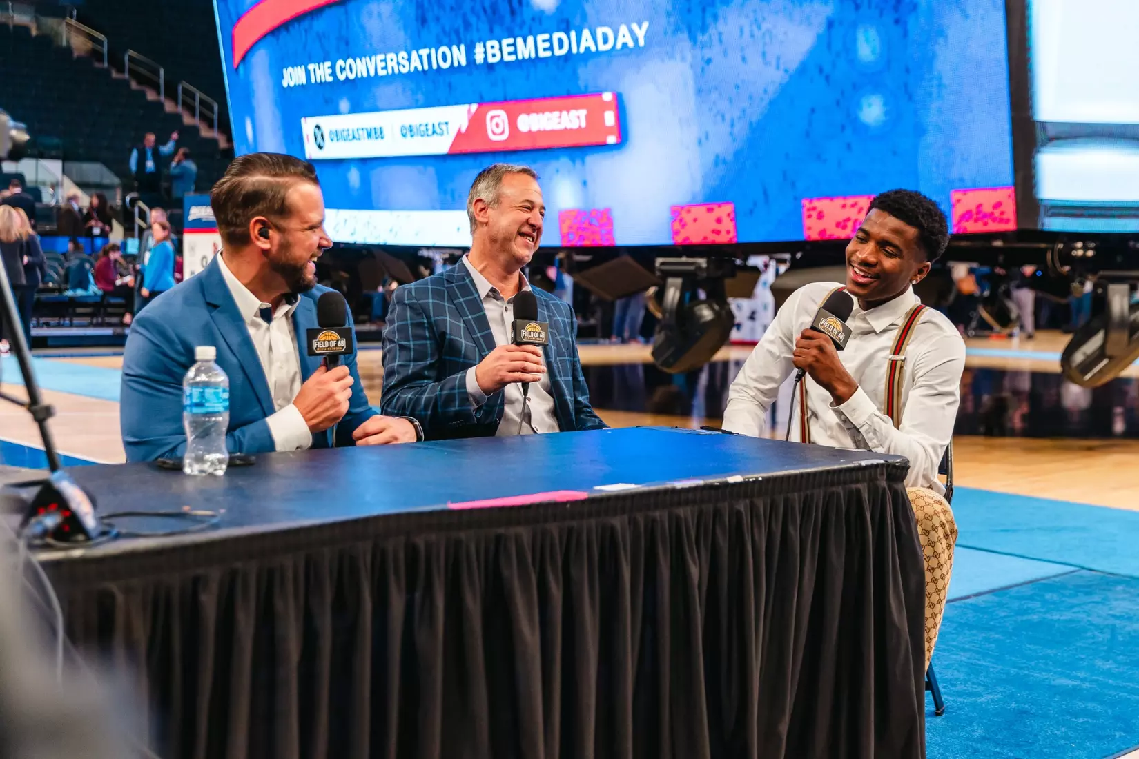NEW YORK, NY - OCTOBER 24: during Big East basketball media day at Madison Square Garden on October 24, 2023 in New York City.