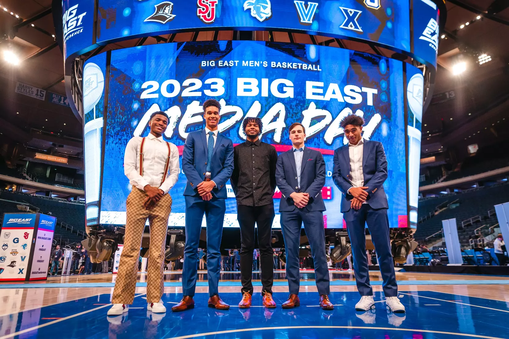 NEW YORK, NY - OCTOBER 24: during Big East basketball media day at Madison Square Garden on October 24, 2023 in New York City.