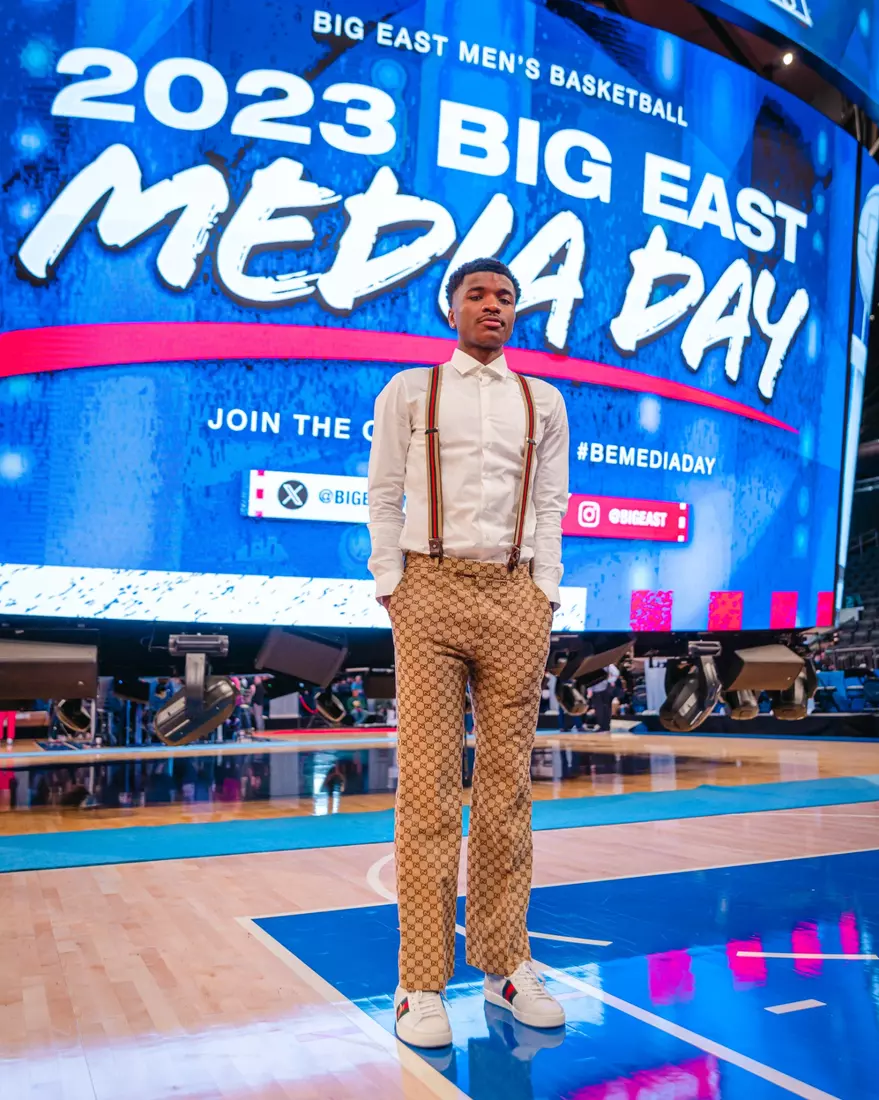 NEW YORK, NY - OCTOBER 24: during Big East basketball media day at Madison Square Garden on October 24, 2023 in New York City.