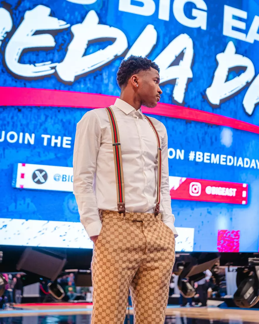 NEW YORK, NY - OCTOBER 24: during Big East basketball media day at Madison Square Garden on October 24, 2023 in New York City.