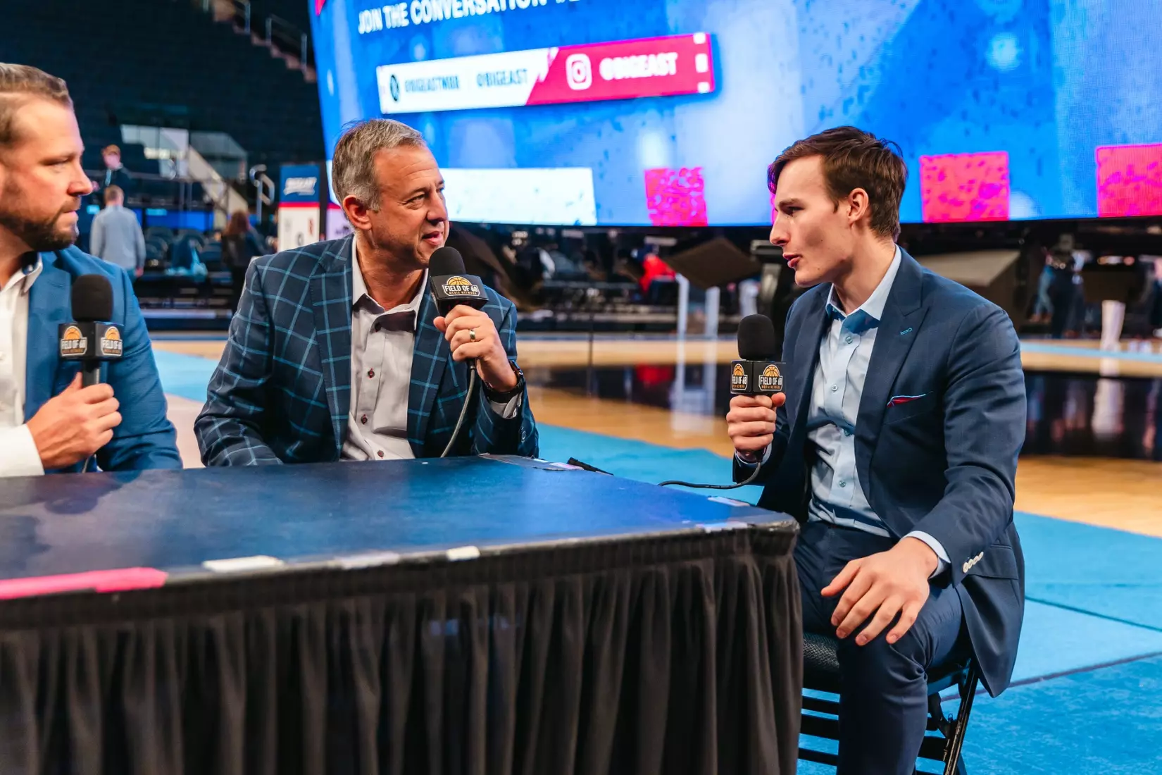 NEW YORK, NY - OCTOBER 24: during Big East basketball media day at Madison Square Garden on October 24, 2023 in New York City.