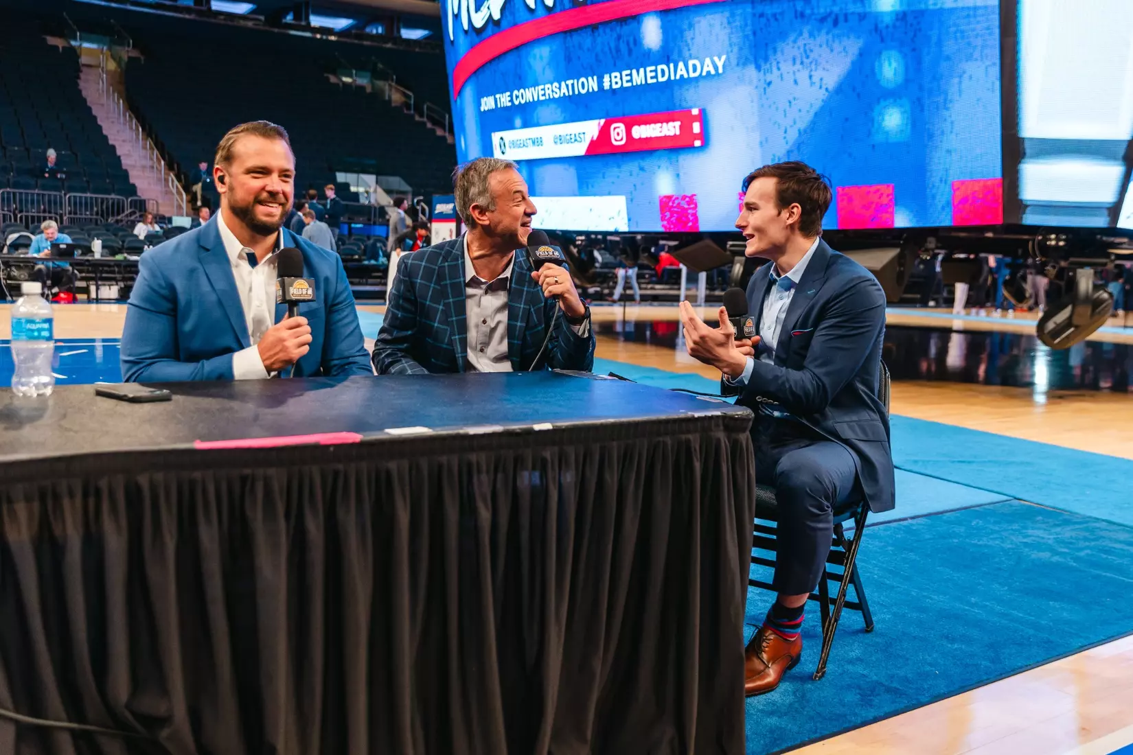 NEW YORK, NY - OCTOBER 24: during Big East basketball media day at Madison Square Garden on October 24, 2023 in New York City.