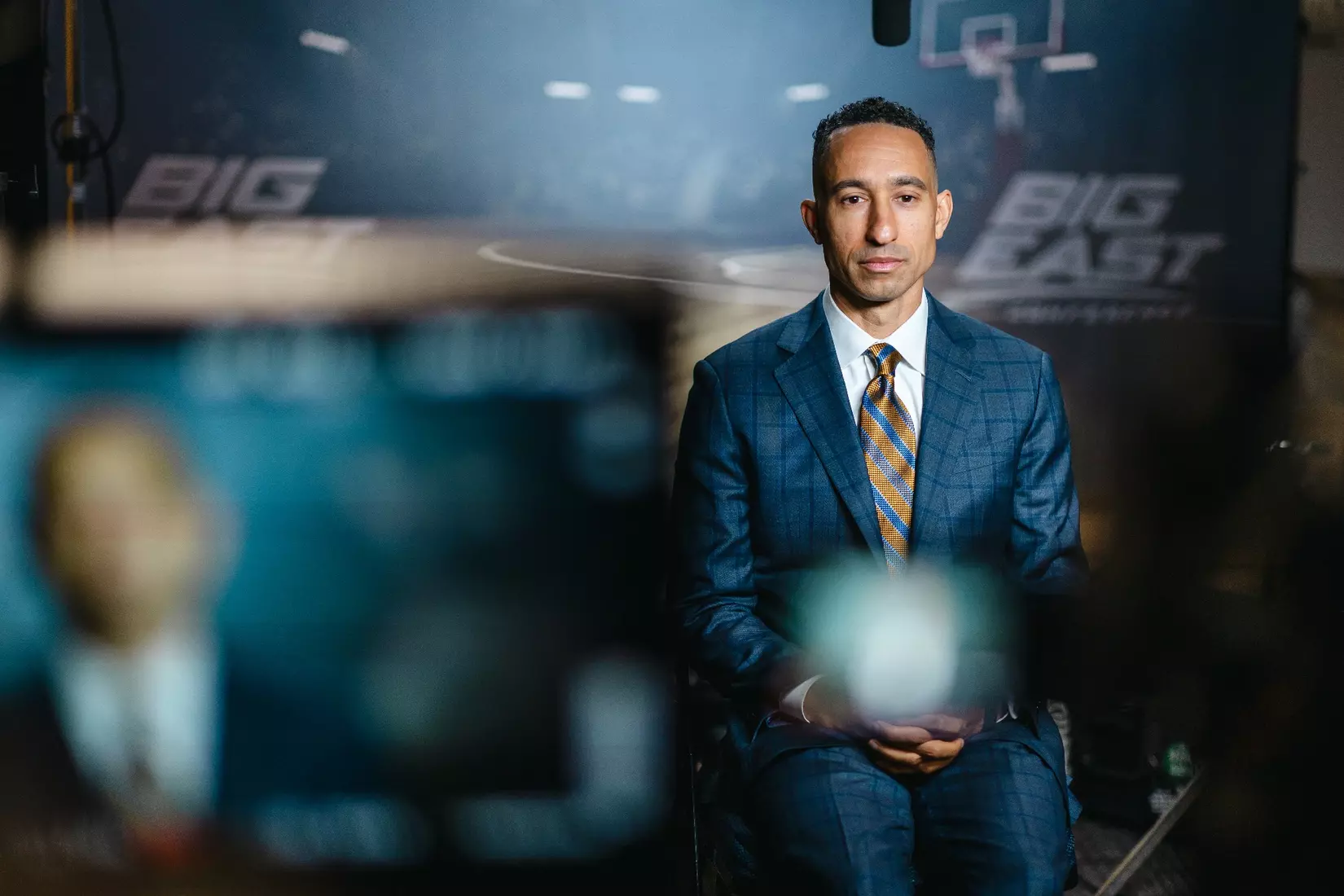NEW YORK, NY - OCTOBER 24: during Big East basketball media day at Madison Square Garden on October 24, 2023 in New York City.