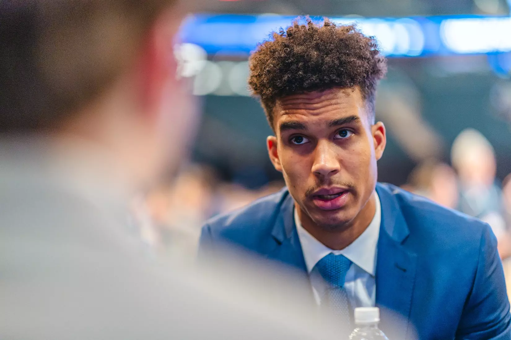 NEW YORK, NY - OCTOBER 24: during Big East basketball media day at Madison Square Garden on October 24, 2023 in New York City.