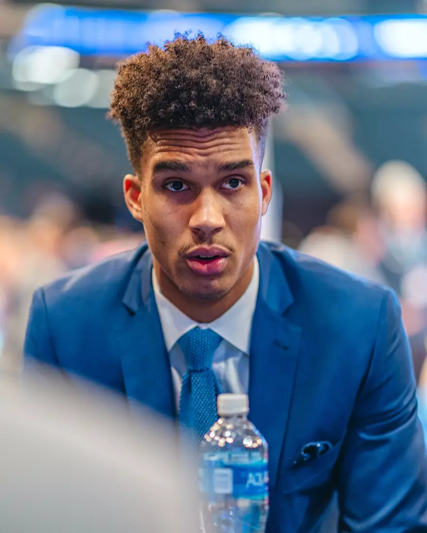 NEW YORK, NY - OCTOBER 24: during Big East basketball media day at Madison Square Garden on October 24, 2023 in New York City.