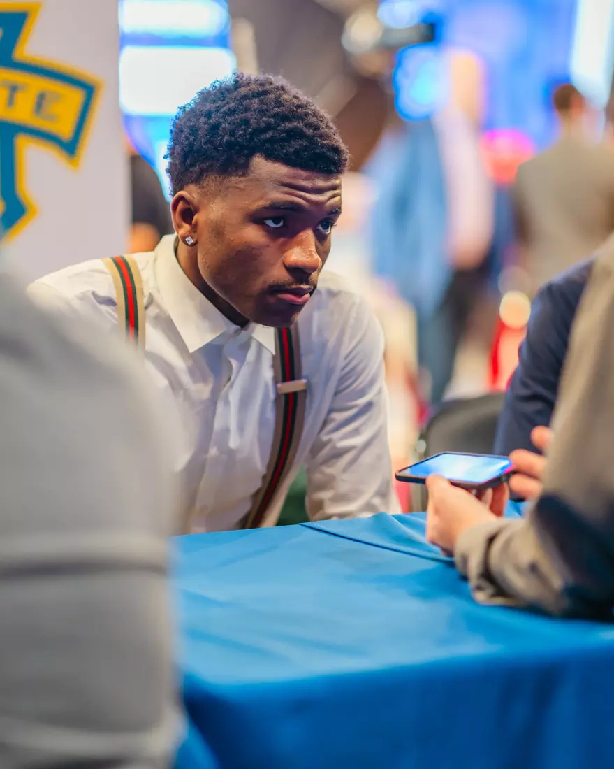 NEW YORK, NY - OCTOBER 24: during Big East basketball media day at Madison Square Garden on October 24, 2023 in New York City.