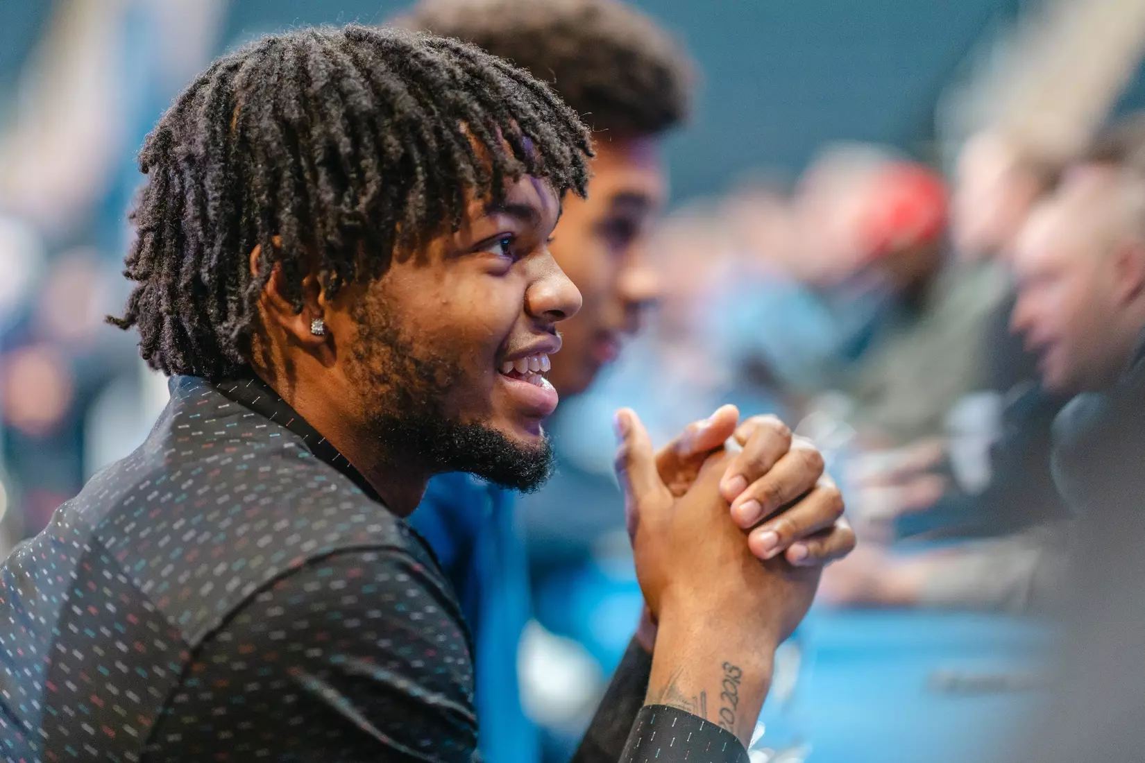 NEW YORK, NY - OCTOBER 24: during Big East basketball media day at Madison Square Garden on October 24, 2023 in New York City.