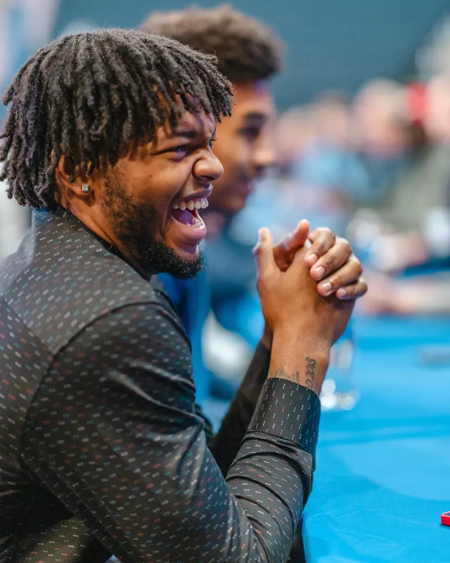 NEW YORK, NY - OCTOBER 24: during Big East basketball media day at Madison Square Garden on October 24, 2023 in New York City.