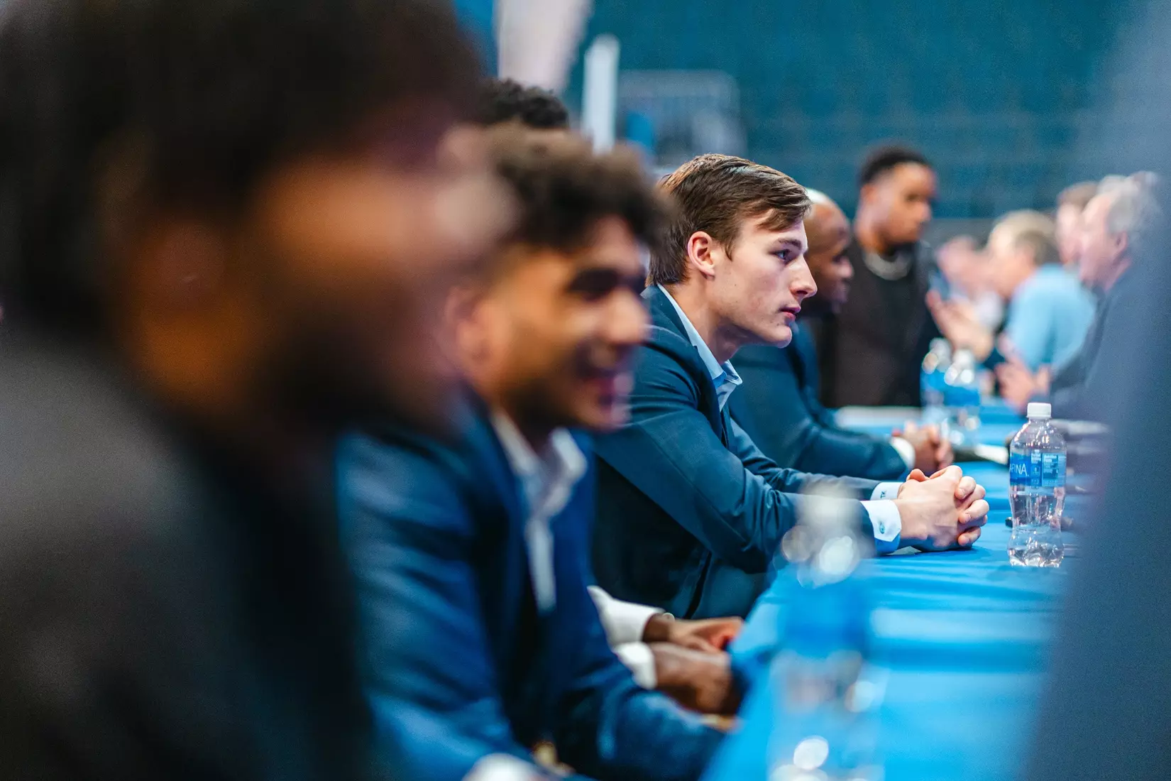 NEW YORK, NY - OCTOBER 24: during Big East basketball media day at Madison Square Garden on October 24, 2023 in New York City.