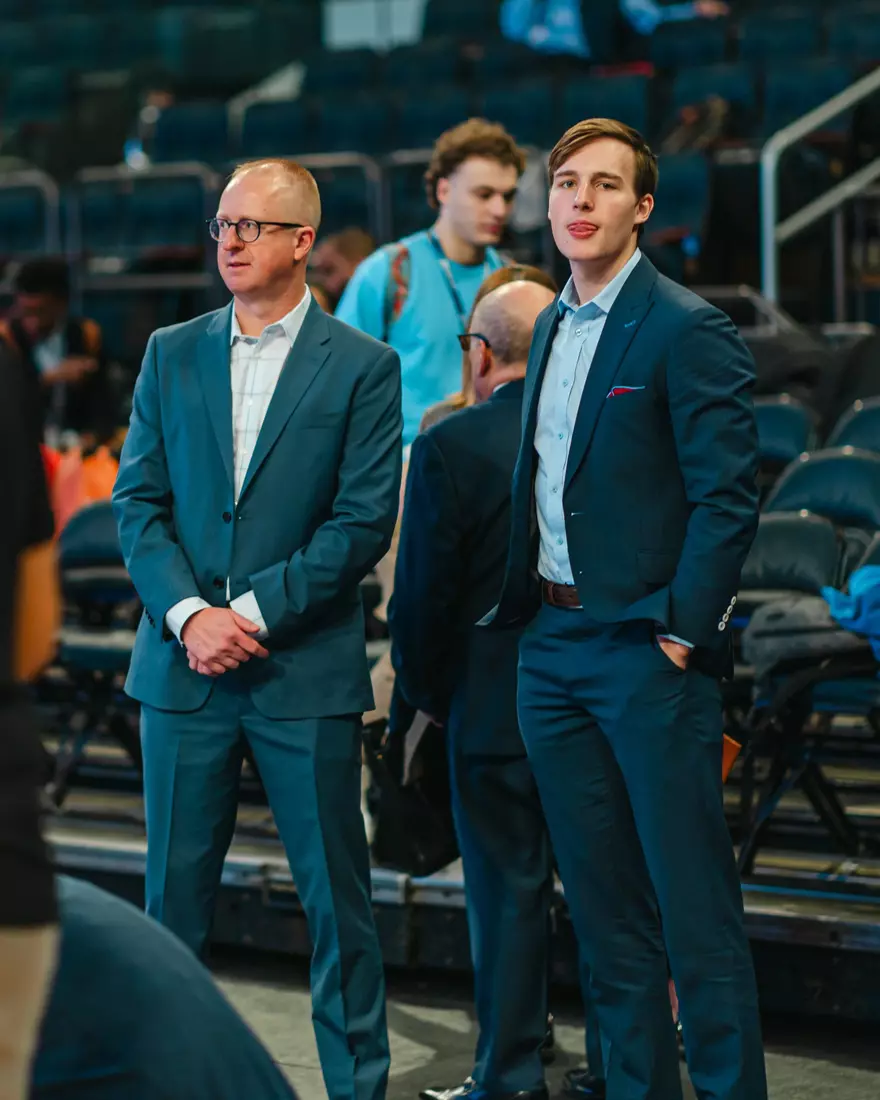 NEW YORK, NY - OCTOBER 24: during Big East basketball media day at Madison Square Garden on October 24, 2023 in New York City.