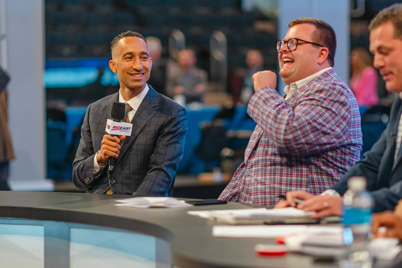 NEW YORK, NY - OCTOBER 24: during Big East basketball media day at Madison Square Garden on October 24, 2023 in New York City.
