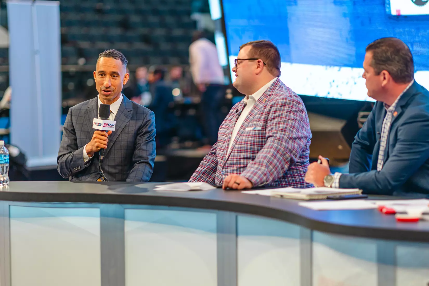 NEW YORK, NY - OCTOBER 24: during Big East basketball media day at Madison Square Garden on October 24, 2023 in New York City.