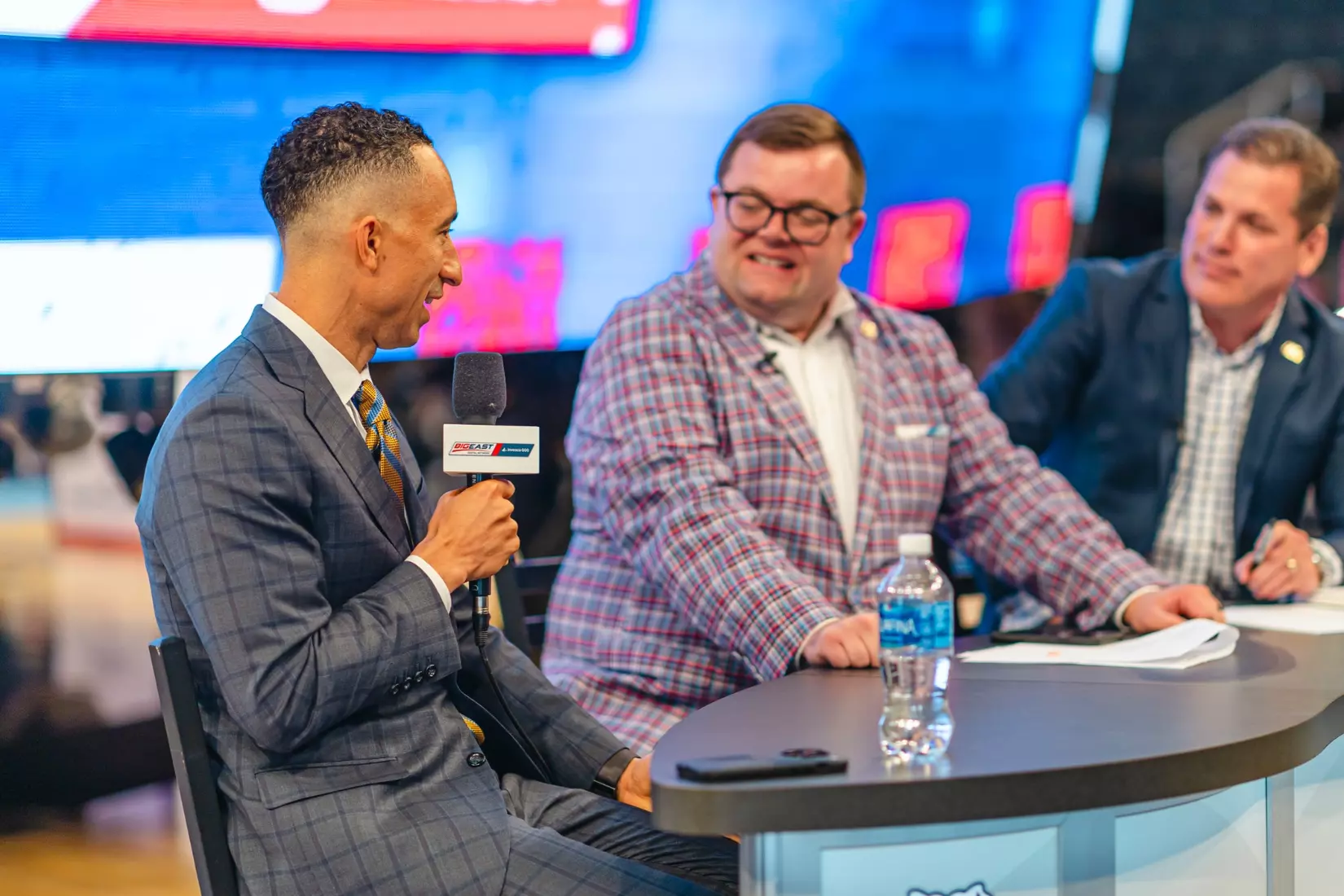 NEW YORK, NY - OCTOBER 24: during Big East basketball media day at Madison Square Garden on October 24, 2023 in New York City.