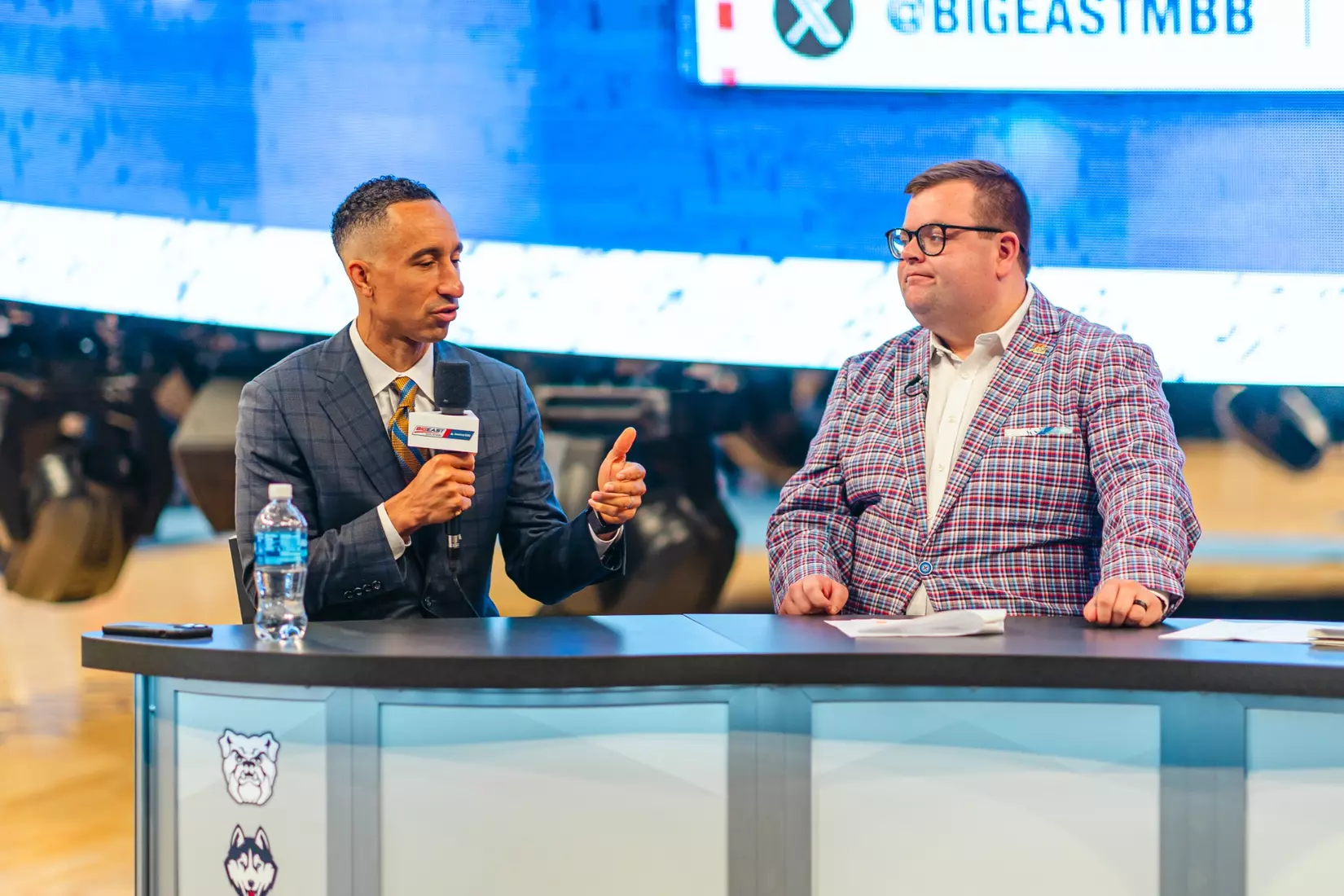 NEW YORK, NY - OCTOBER 24: during Big East basketball media day at Madison Square Garden on October 24, 2023 in New York City.
