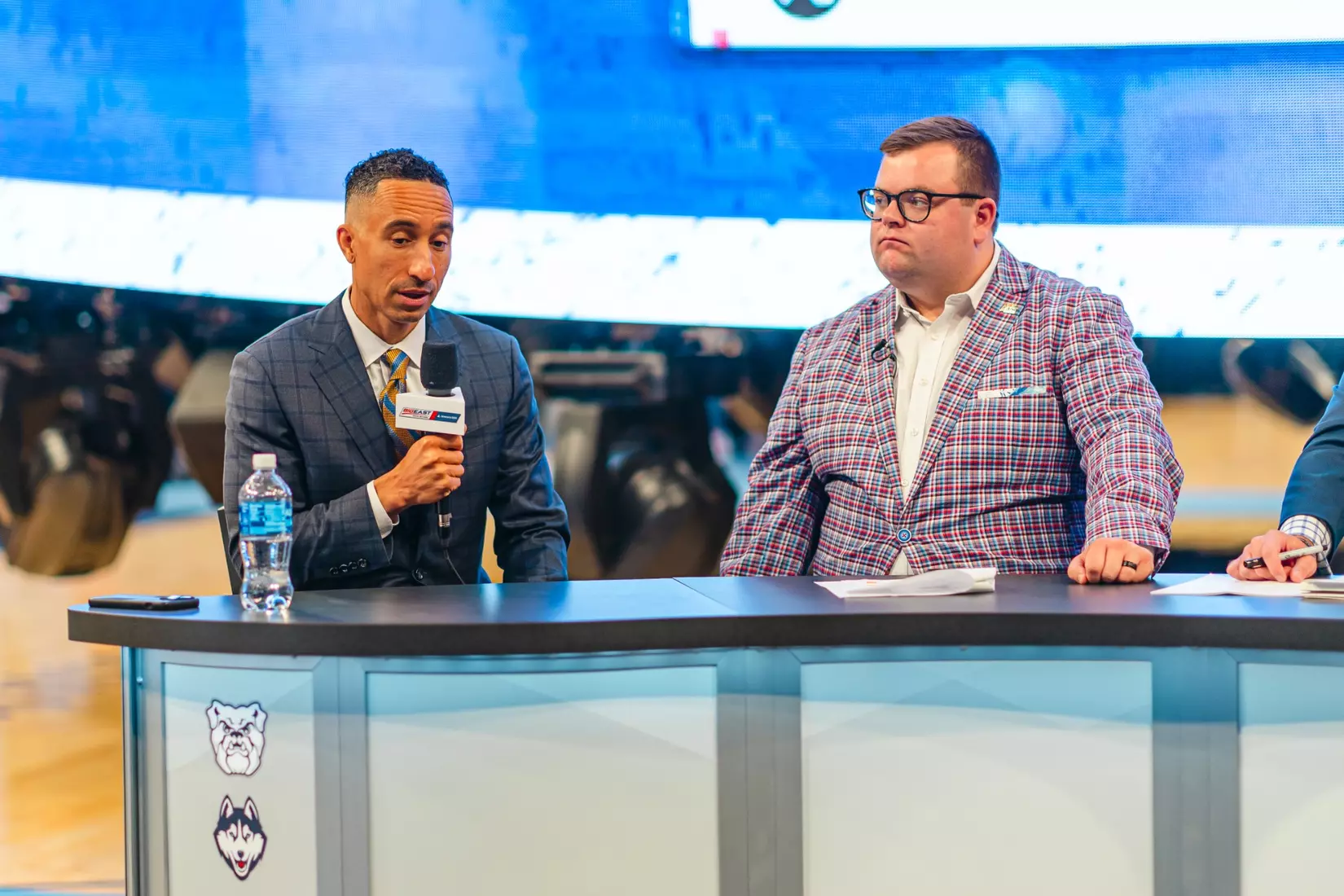 NEW YORK, NY - OCTOBER 24: during Big East basketball media day at Madison Square Garden on October 24, 2023 in New York City.
