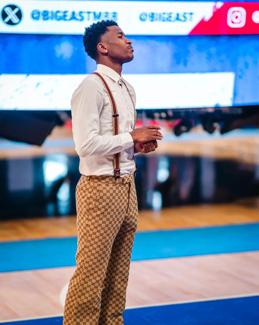 NEW YORK, NY - OCTOBER 24: during Big East basketball media day at Madison Square Garden on October 24, 2023 in New York City.