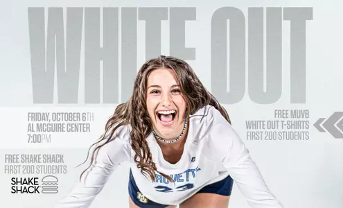 Creighton Volleyball White Out 2023