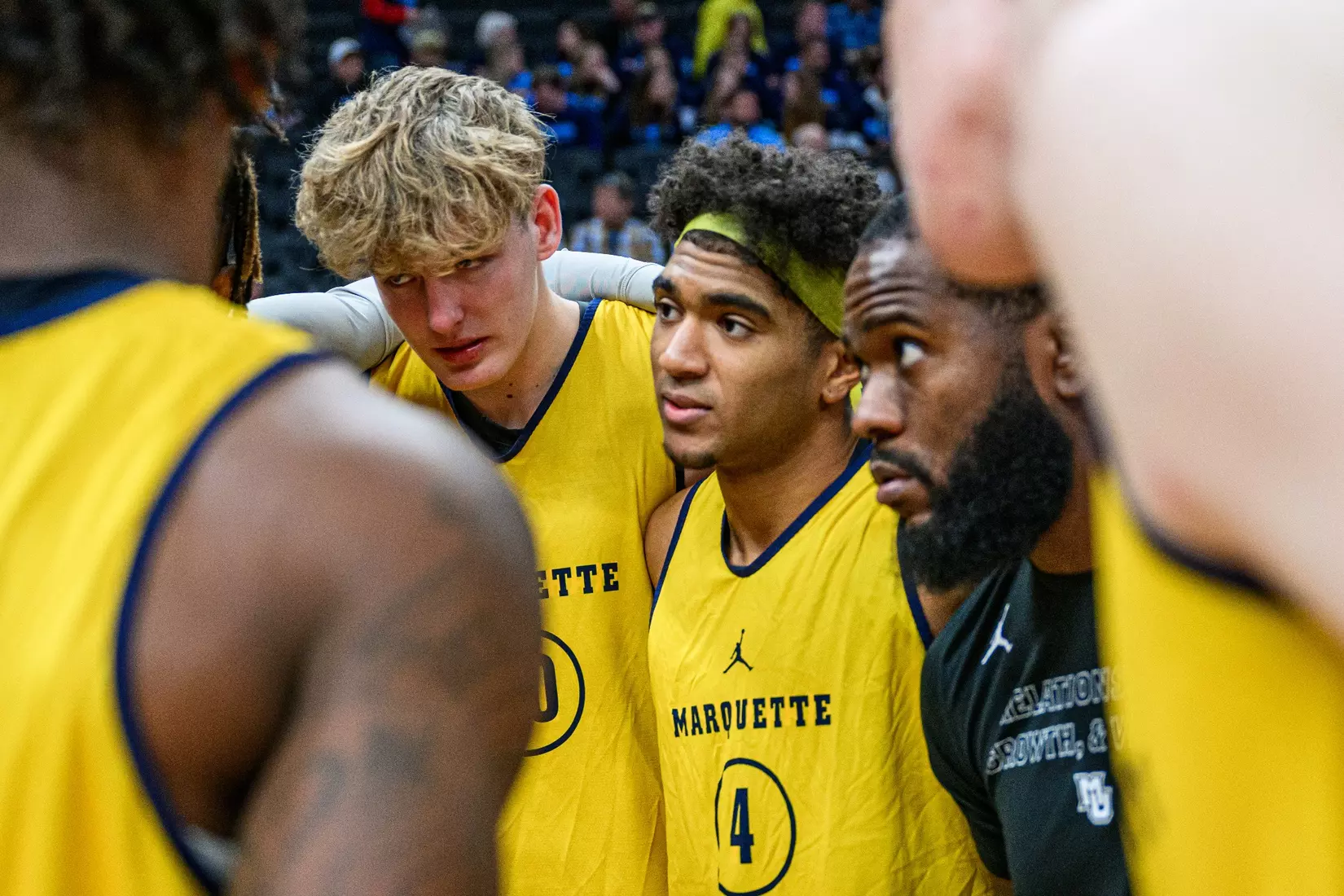Marquette Men's Basketball Blue vs. Gold Scrimmage at Fiserv Forum on Saturday, October 7th, 2023 in Milwaukee, Wi