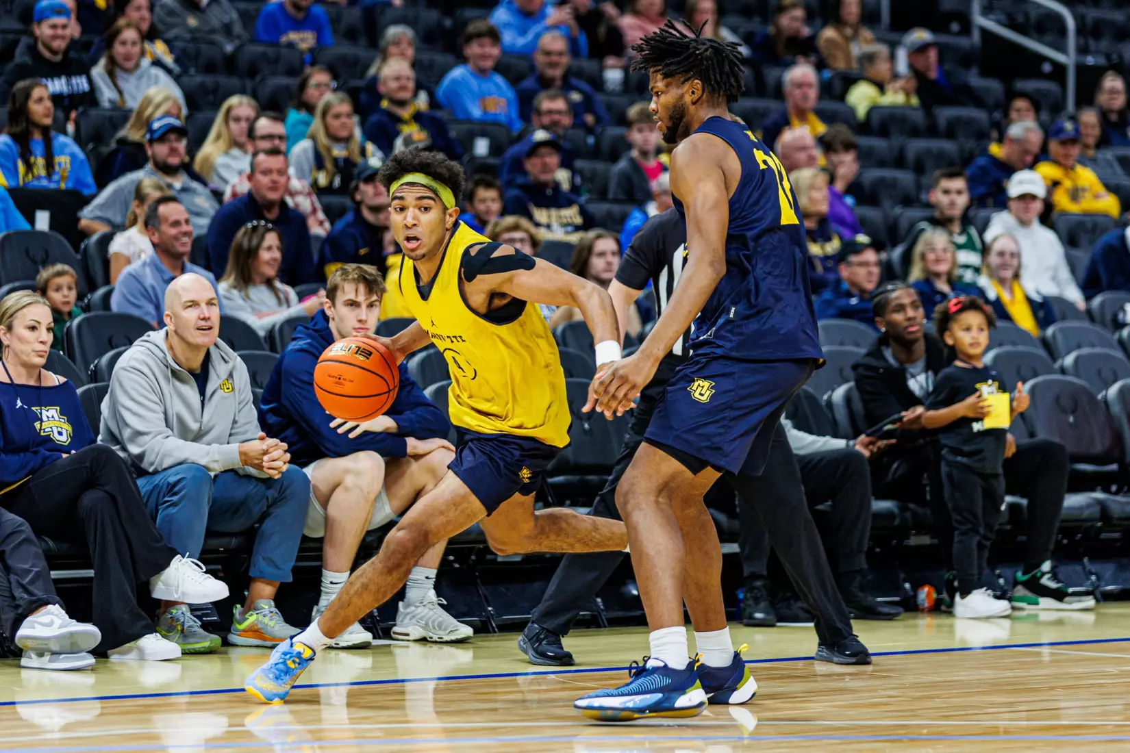 Marquette Men's Basketball Blue vs. Gold Scrimmage at Fiserv Forum on Saturday, October 7th, 2023 in Milwaukee, Wi
