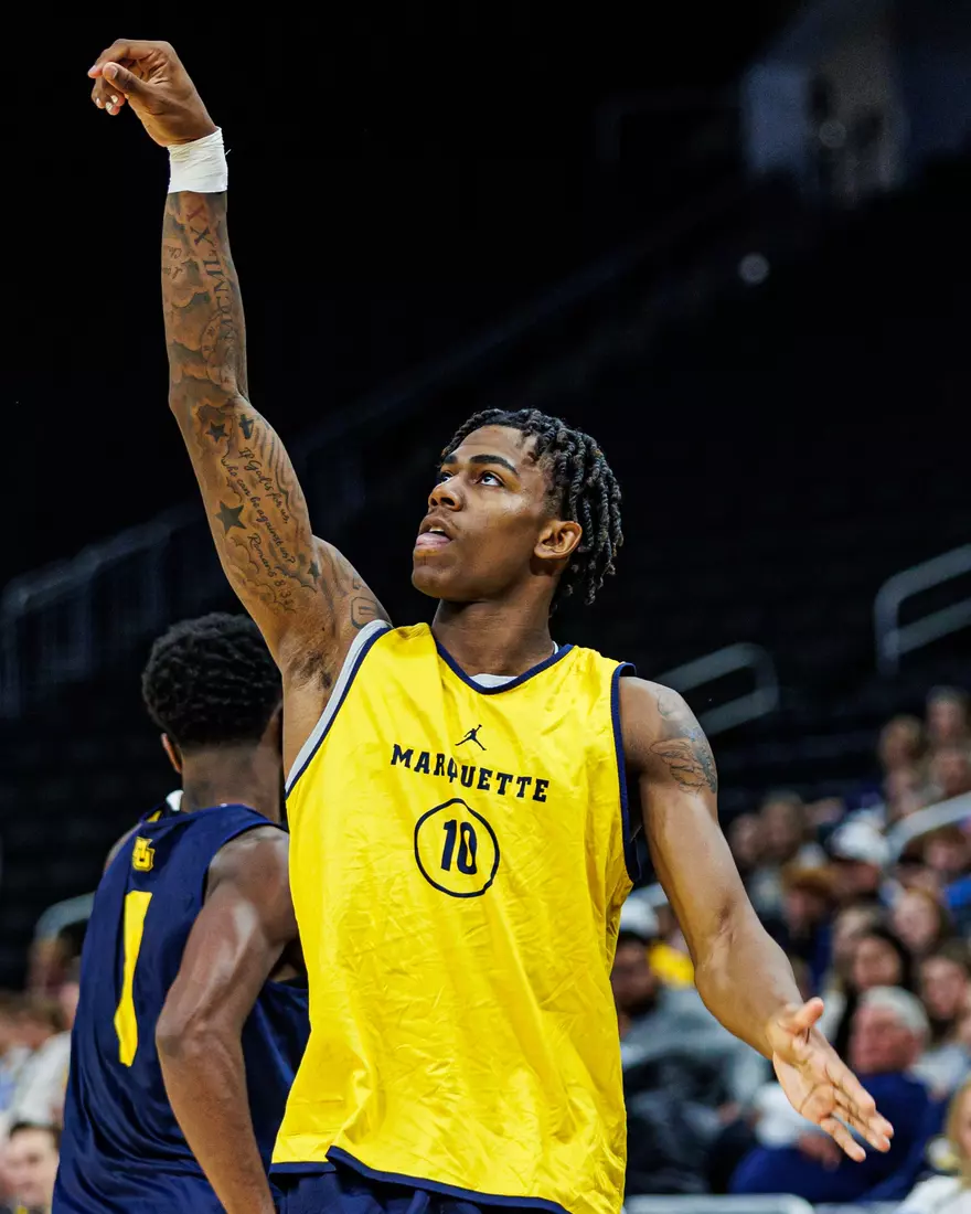 Marquette Men's Basketball Blue vs. Gold Scrimmage at Fiserv Forum on Saturday, October 7th, 2023 in Milwaukee, Wi