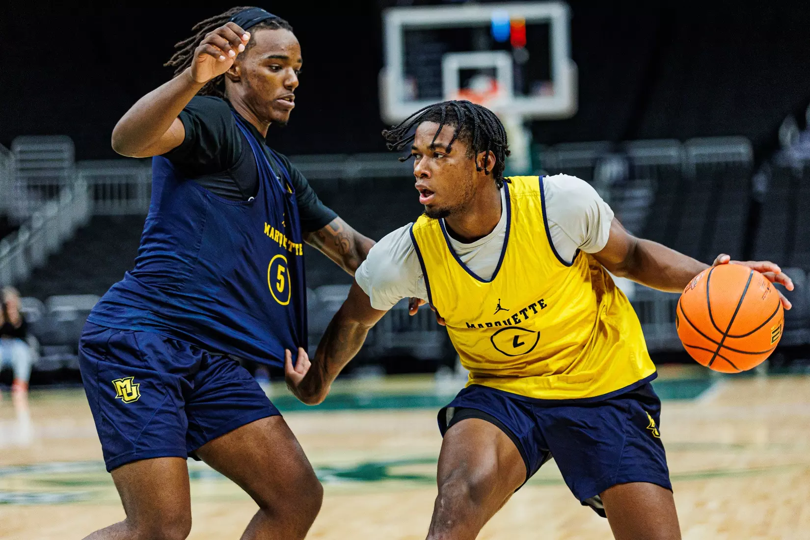 Marquette Men's Basketball Blue vs. Gold Scrimmage at Fiserv Forum on Saturday, October 7th, 2023 in Milwaukee, Wi