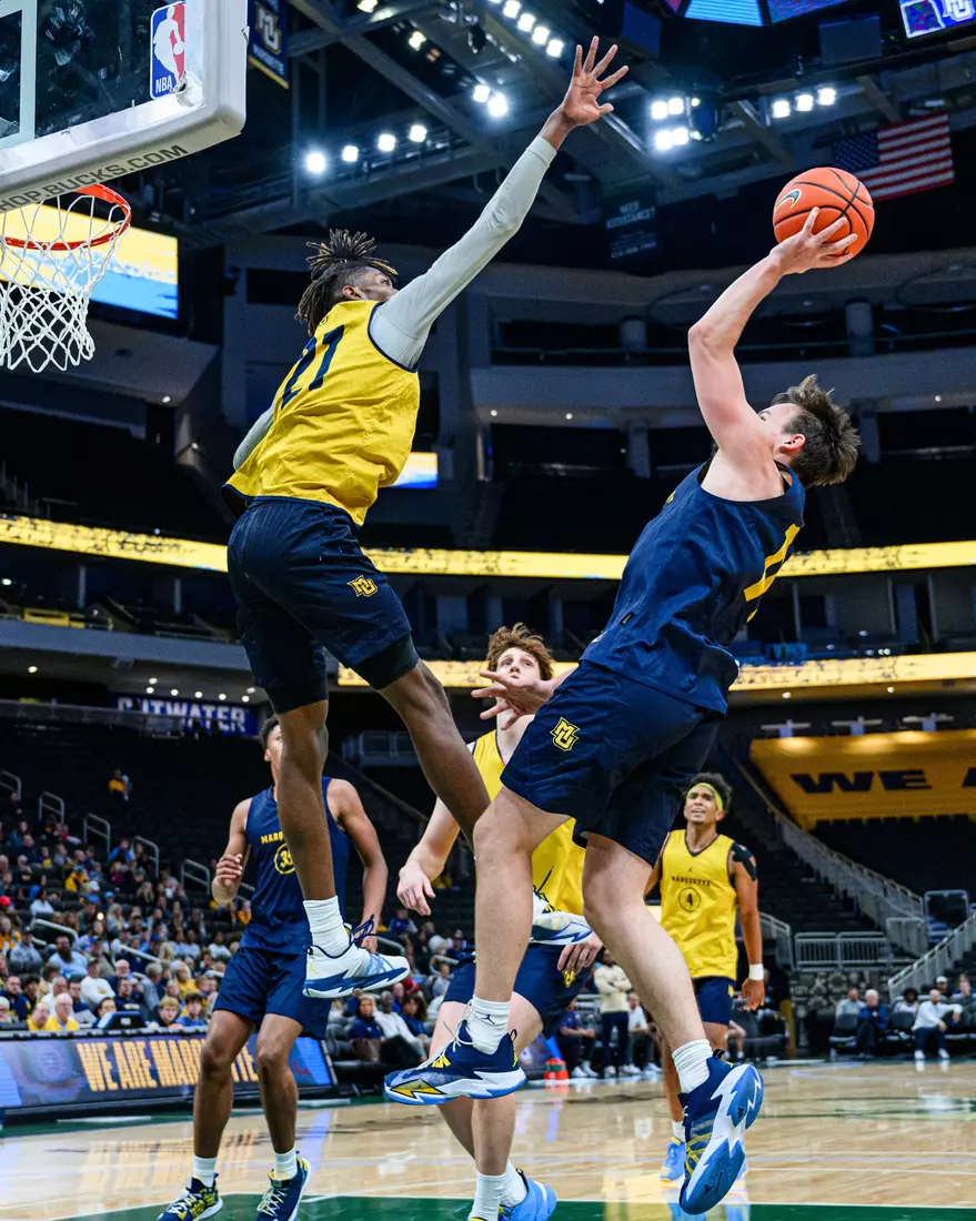 Marquette Men's Basketball Blue vs. Gold Scrimmage at Fiserv Forum on Saturday, October 7th, 2023 in Milwaukee, Wi