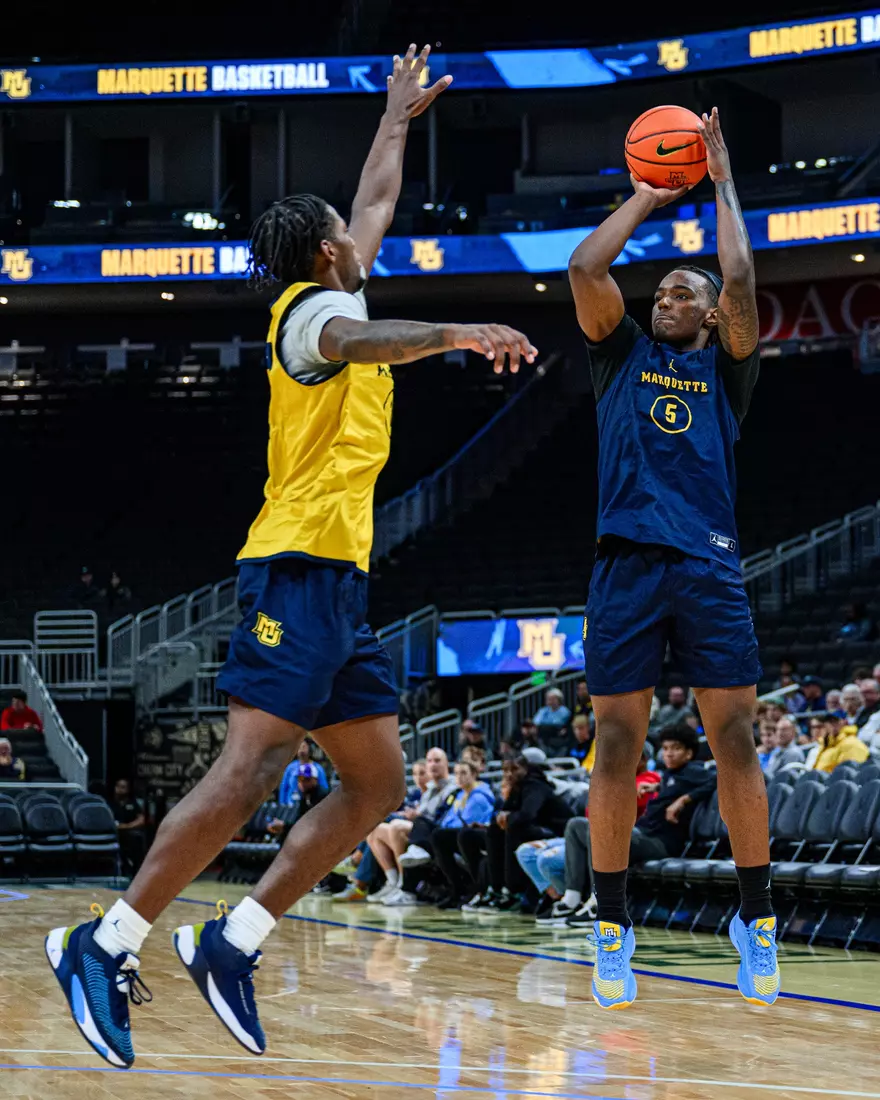 Marquette Men's Basketball Blue vs. Gold Scrimmage at Fiserv Forum on Saturday, October 7th, 2023 in Milwaukee, Wi