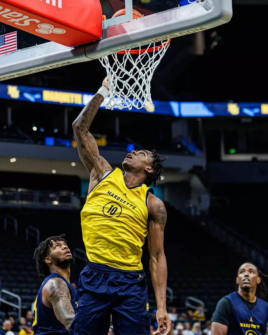 Marquette Men's Basketball Blue vs. Gold Scrimmage at Fiserv Forum on Saturday, October 7th, 2023 in Milwaukee, Wi