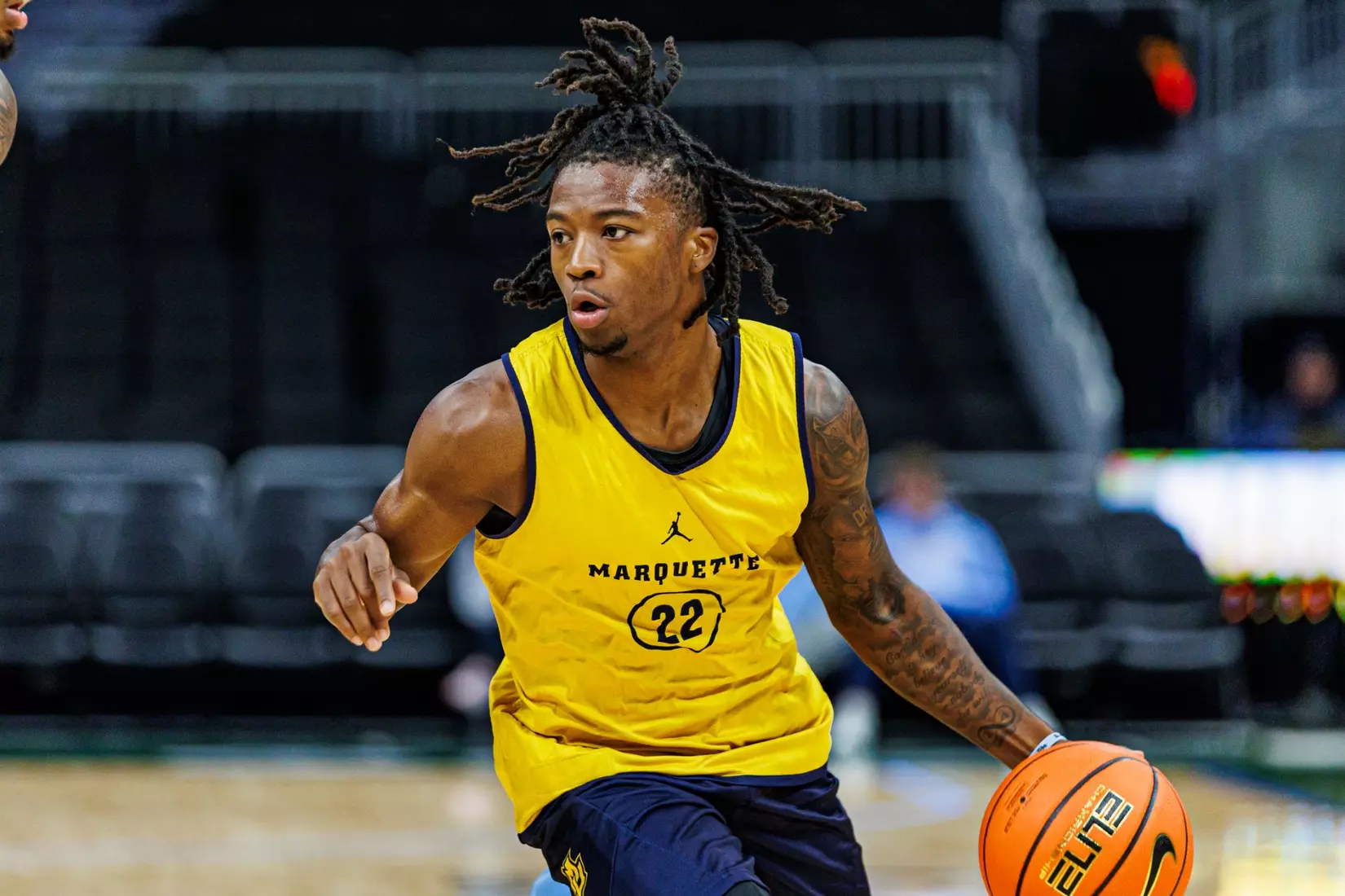 Marquette Men's Basketball Blue vs. Gold Scrimmage at Fiserv Forum on Saturday, October 7th, 2023 in Milwaukee, Wi