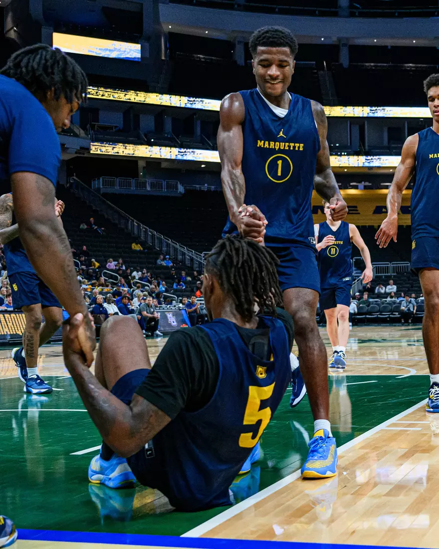 Marquette Men's Basketball Blue vs. Gold Scrimmage at Fiserv Forum on Saturday, October 7th, 2023 in Milwaukee, Wi