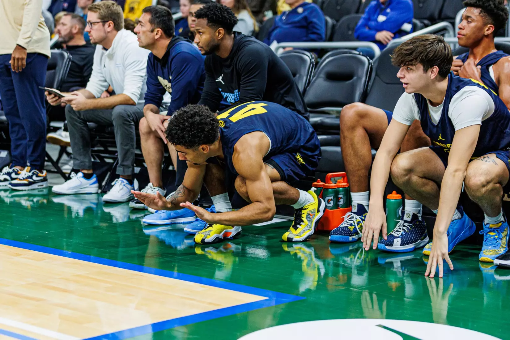 Marquette Men's Basketball Blue vs. Gold Scrimmage at Fiserv Forum on Saturday, October 7th, 2023 in Milwaukee, Wi