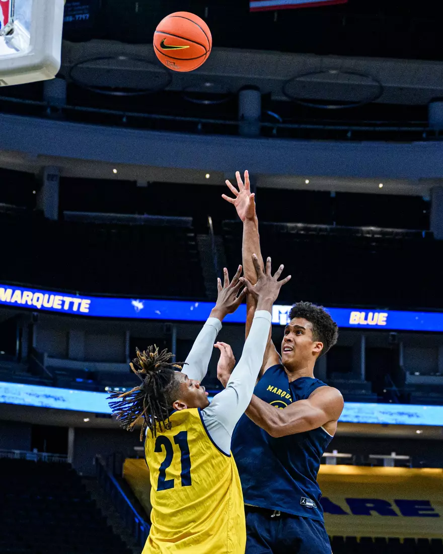 Marquette Men's Basketball Blue vs. Gold Scrimmage at Fiserv Forum on Saturday, October 7th, 2023 in Milwaukee, Wi